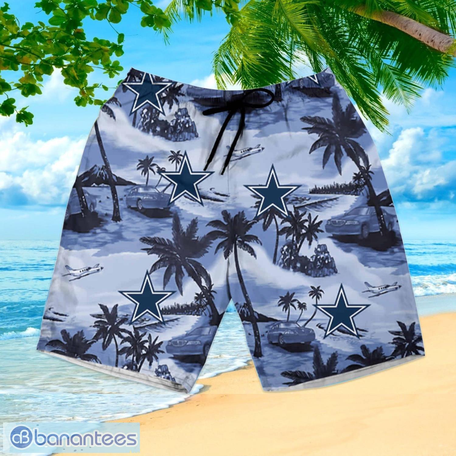 Dallas Cowboys Custom Name NFL Hawaiian Shirt And Shorts Gift For Men And  Women Fans - Banantees