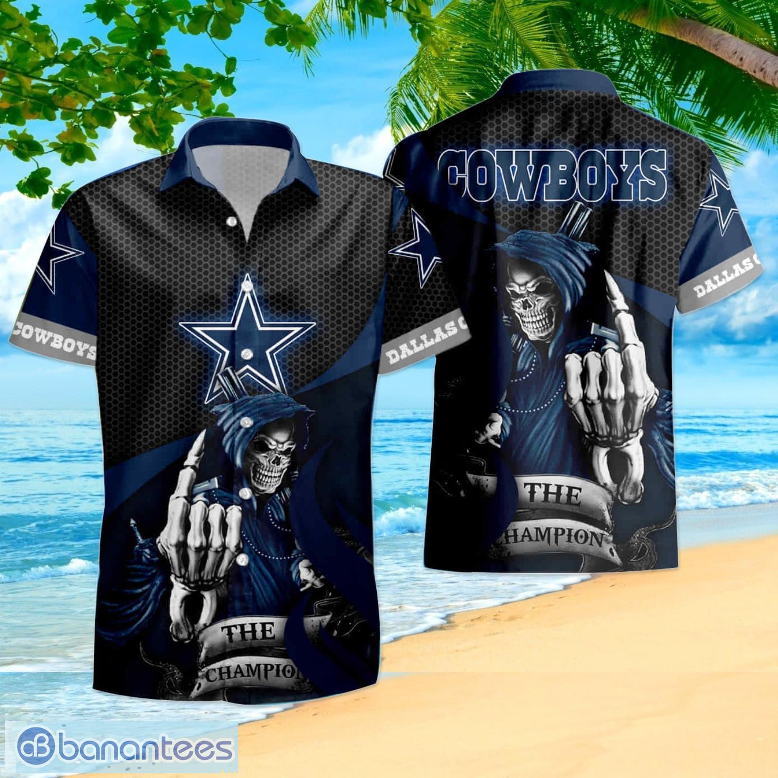 Nfl Dallas Cowboys Summer Hawaiian Shirt And Shorts - Banantees