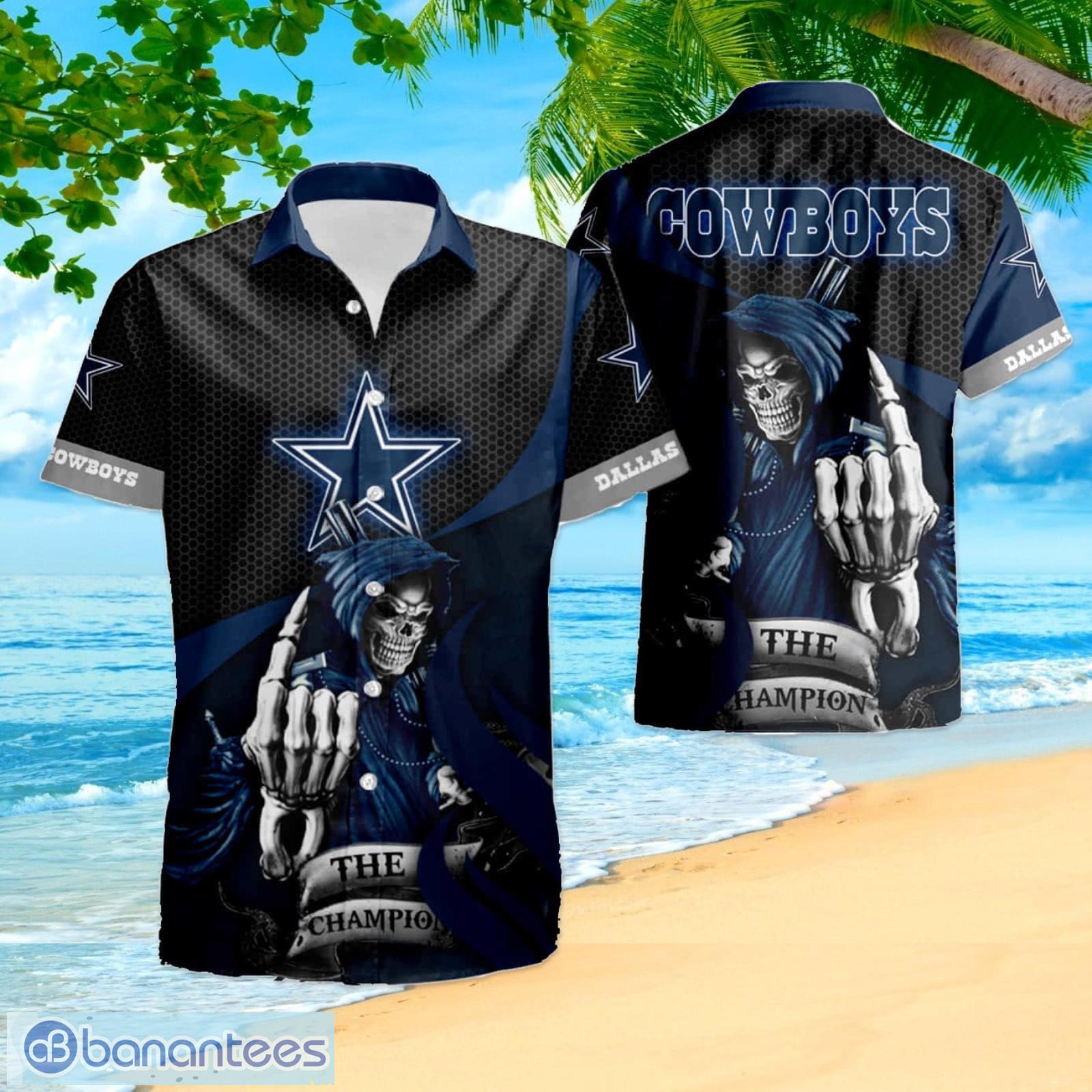 Dallas Cowboys Mens Summer Wear Casual T-shirts Beach Board Shorts Set