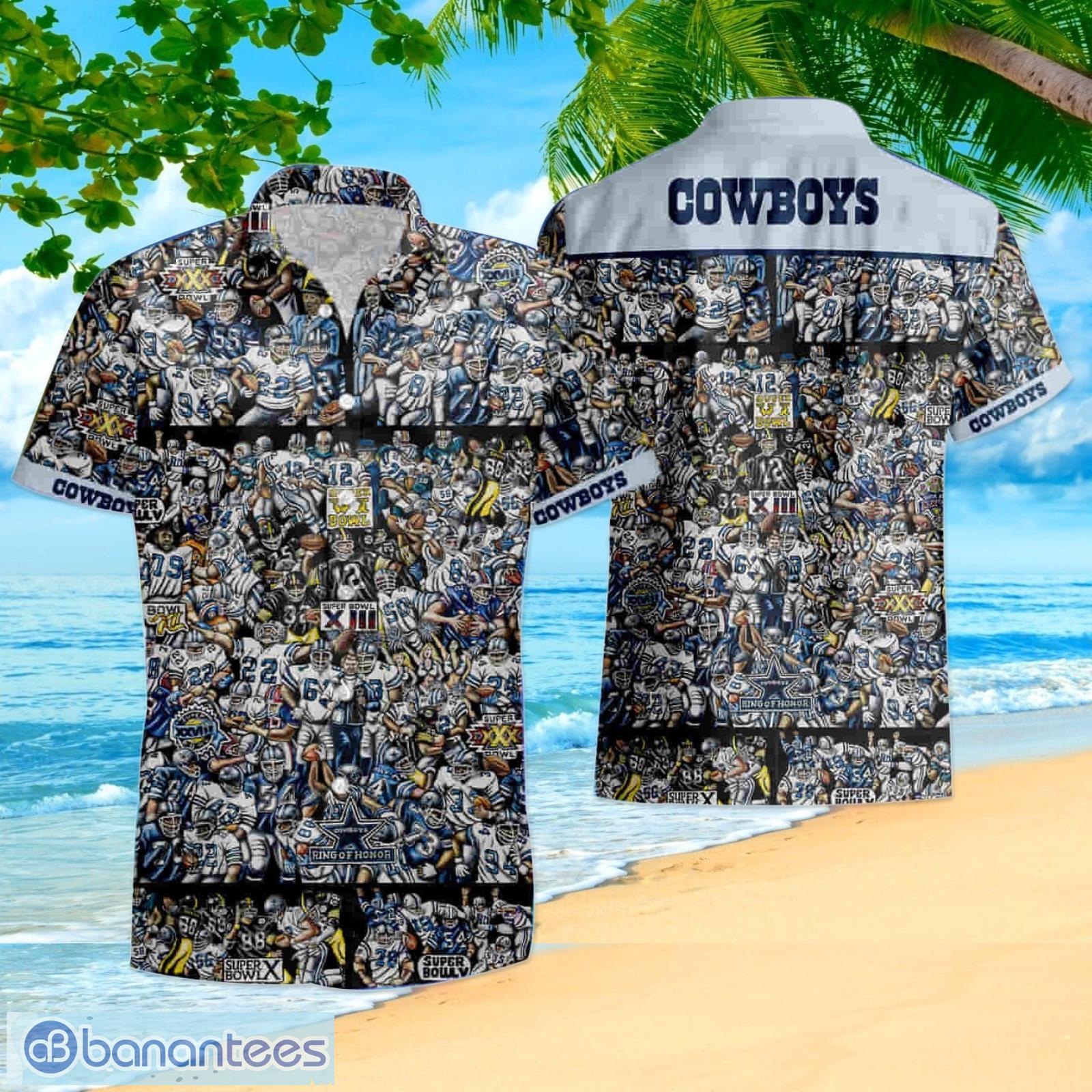 Dallas Cowboys Sport Aloha Summer Hawaiian Shirt And Shorts - Banantees