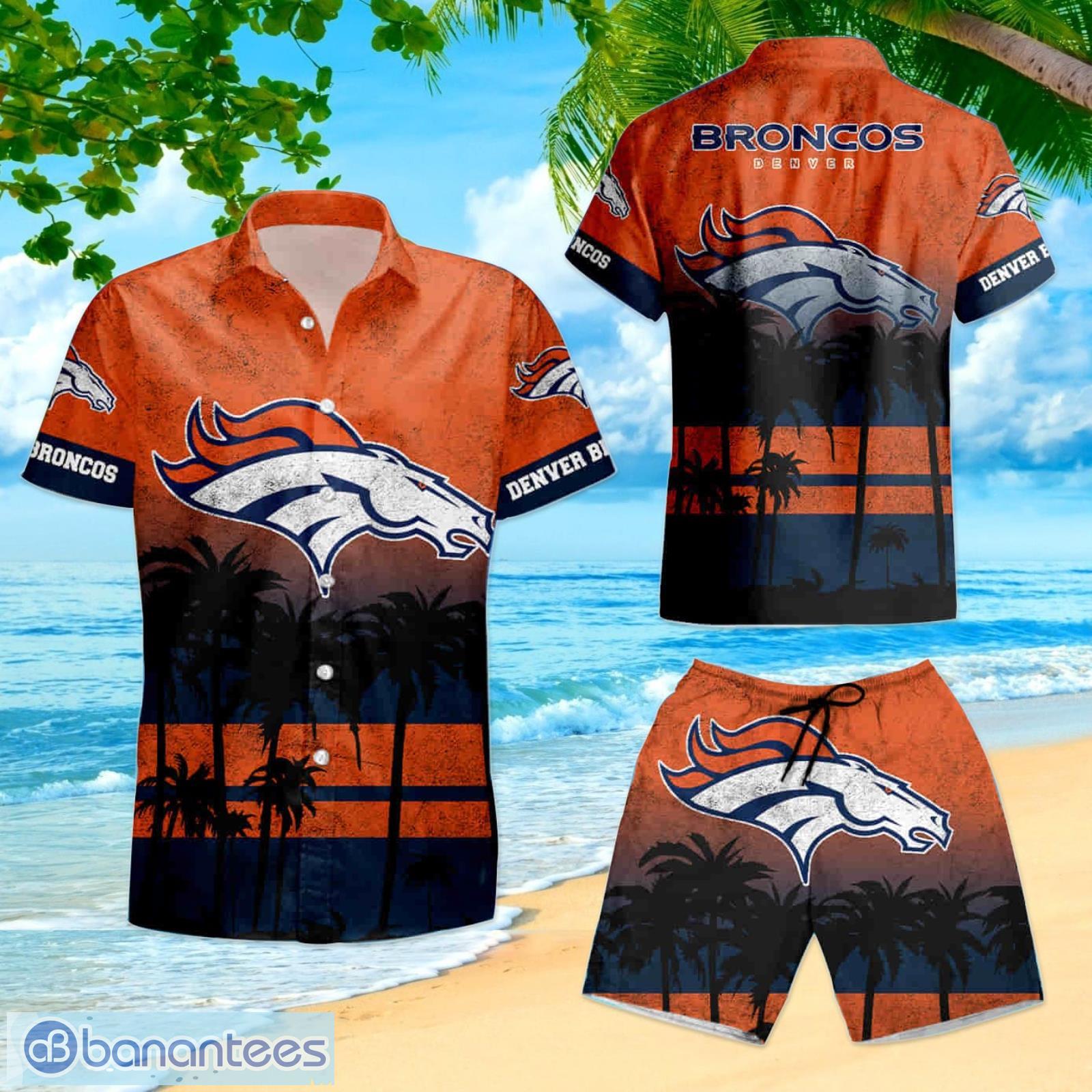 Denver Broncos NFL-Hawaii Shirt Short Style Hot Trending Summer-Hawaiian NFL  V4