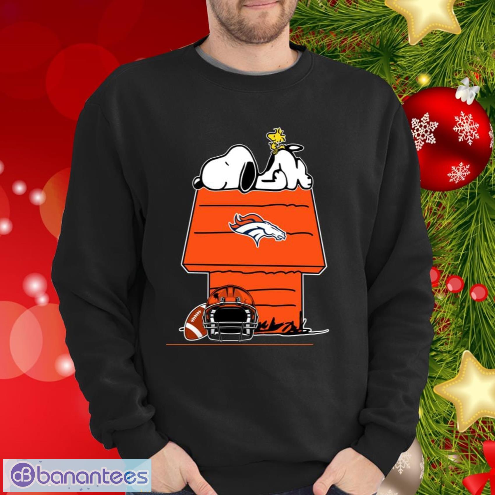 Denver Broncos NFL Football Snoopy Woodstock The Peanuts Movie Youth  Sweatshirt