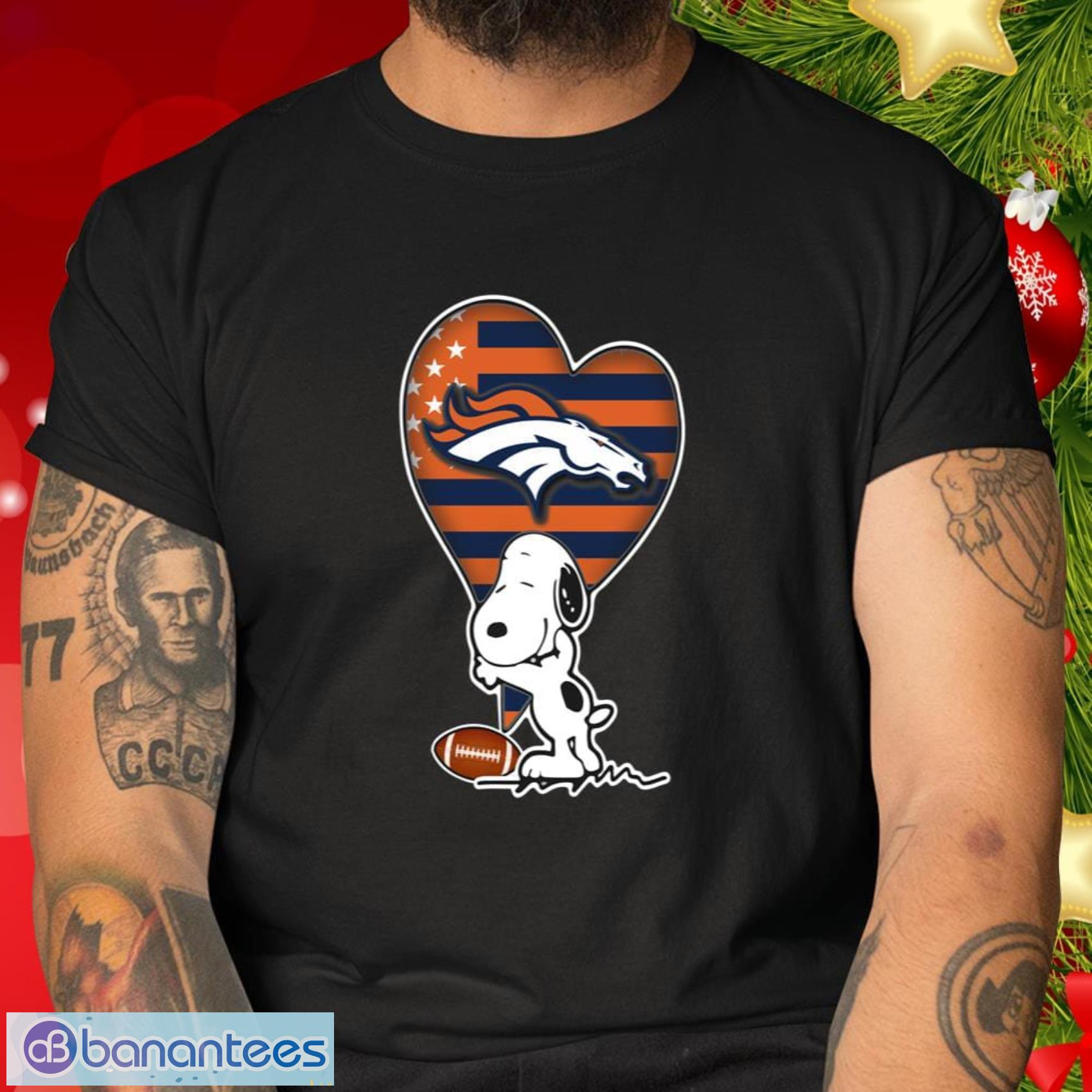 Heart Denver Broncos NFL Logo shirt