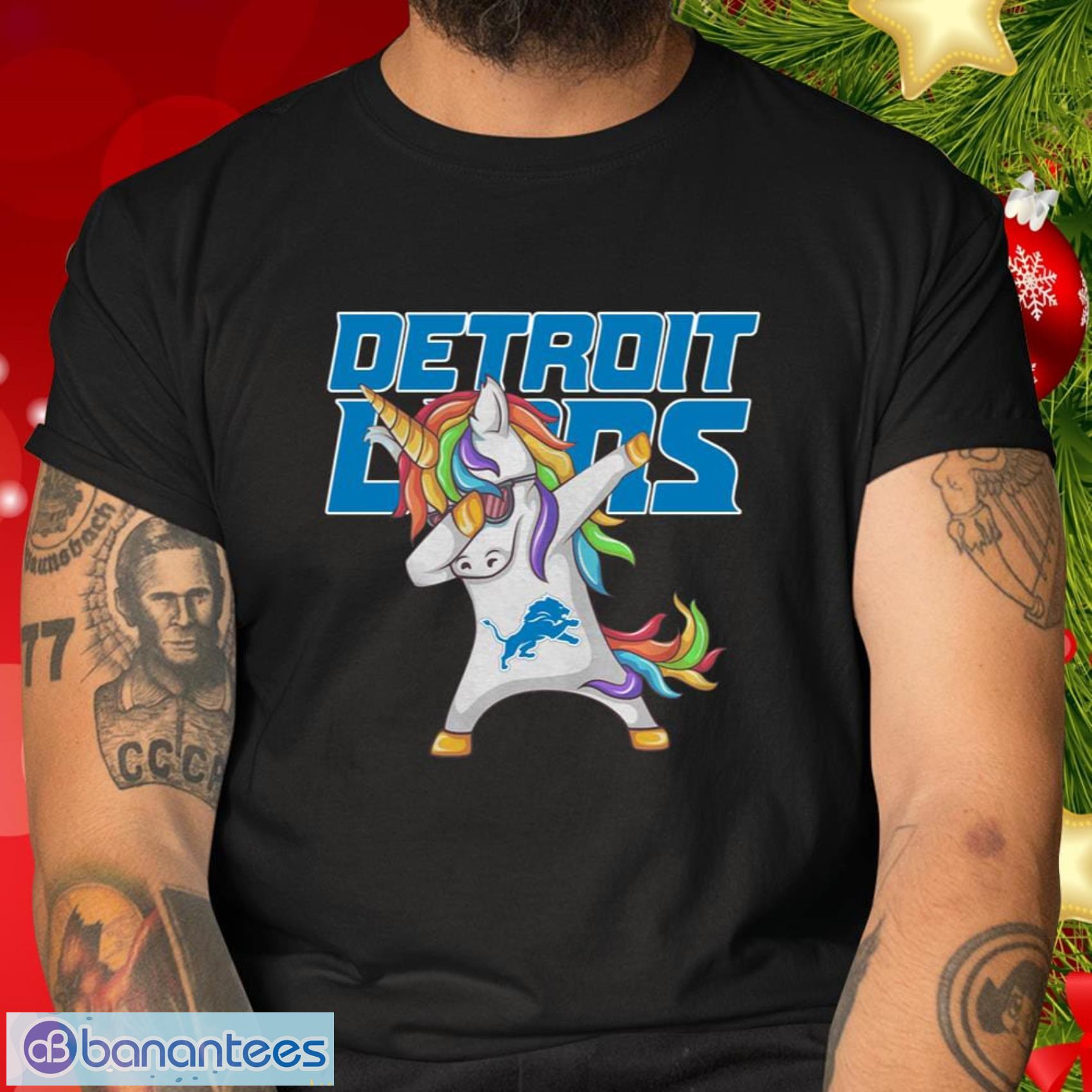 Detroit Lions Merry Christmas NFL Football Sports T Shirt - Banantees