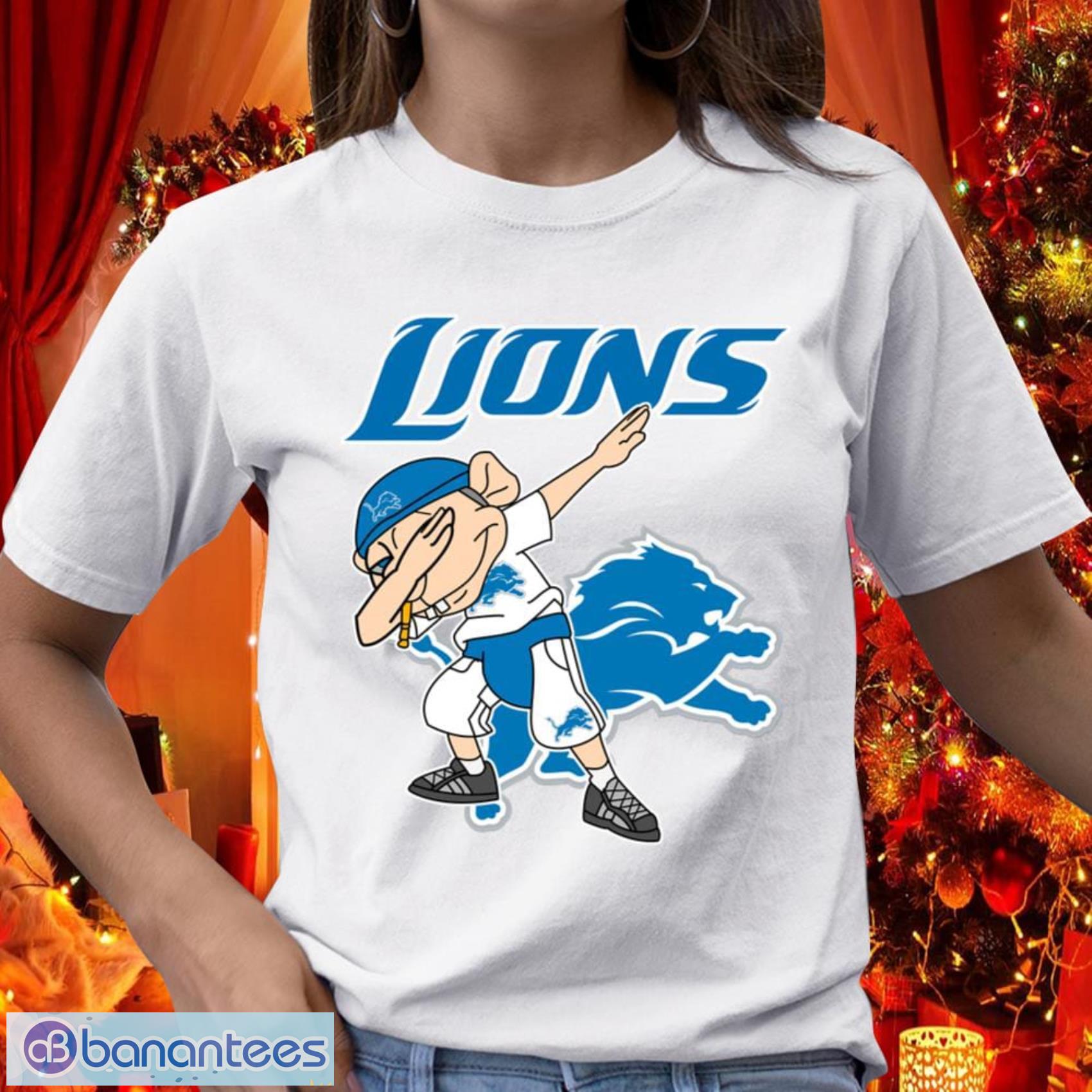 Detroit Lions NFL Football Jeffy Dabbing Sports T Shirt - Banantees