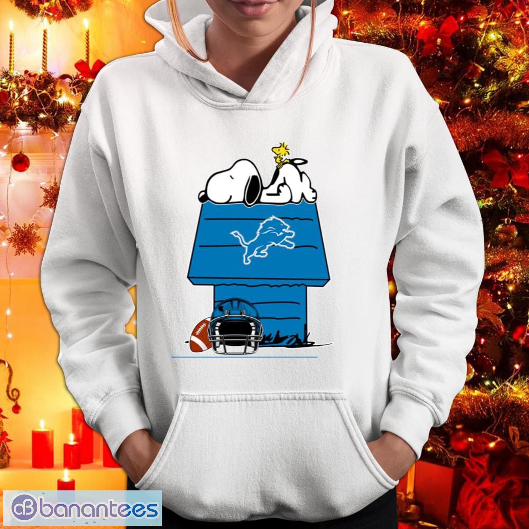 Snoopy the Peanuts detroit lions Christmas sweater, hoodie, sweater, long  sleeve and tank top