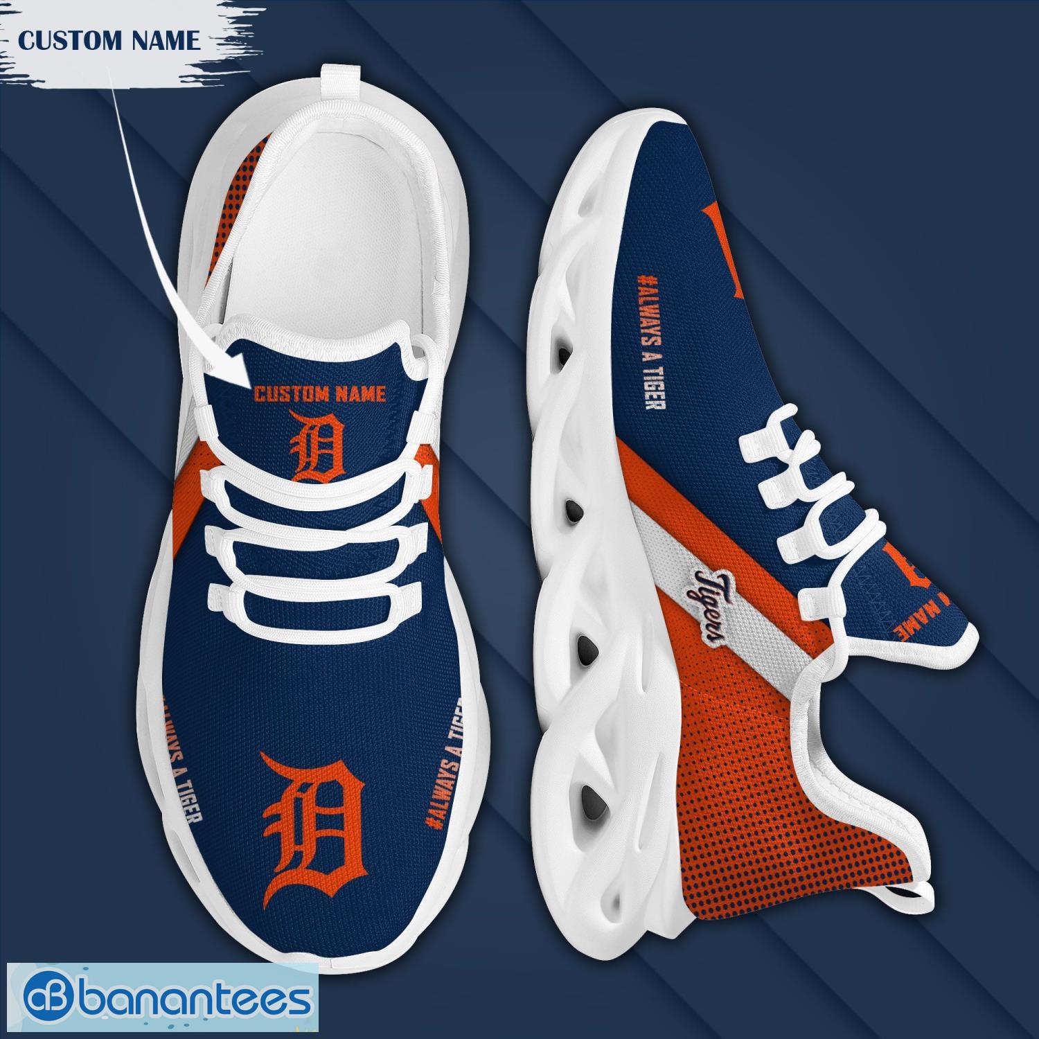 MLB Detroit Tigers Personalized Name Max Soul Men And Women Gift Sneakers -  Banantees