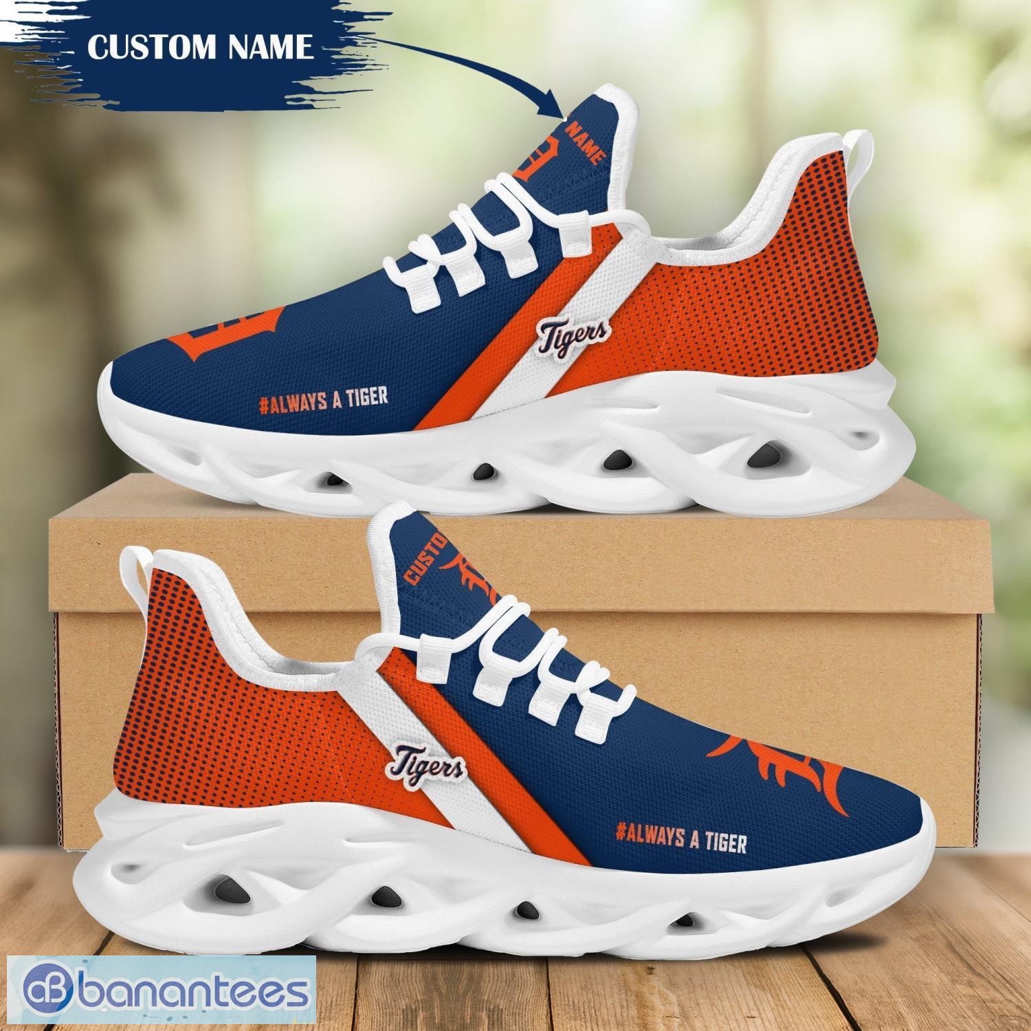 MLB Detroit Tigers Personalized Name Max Soul Men And Women Gift Sneakers -  Banantees