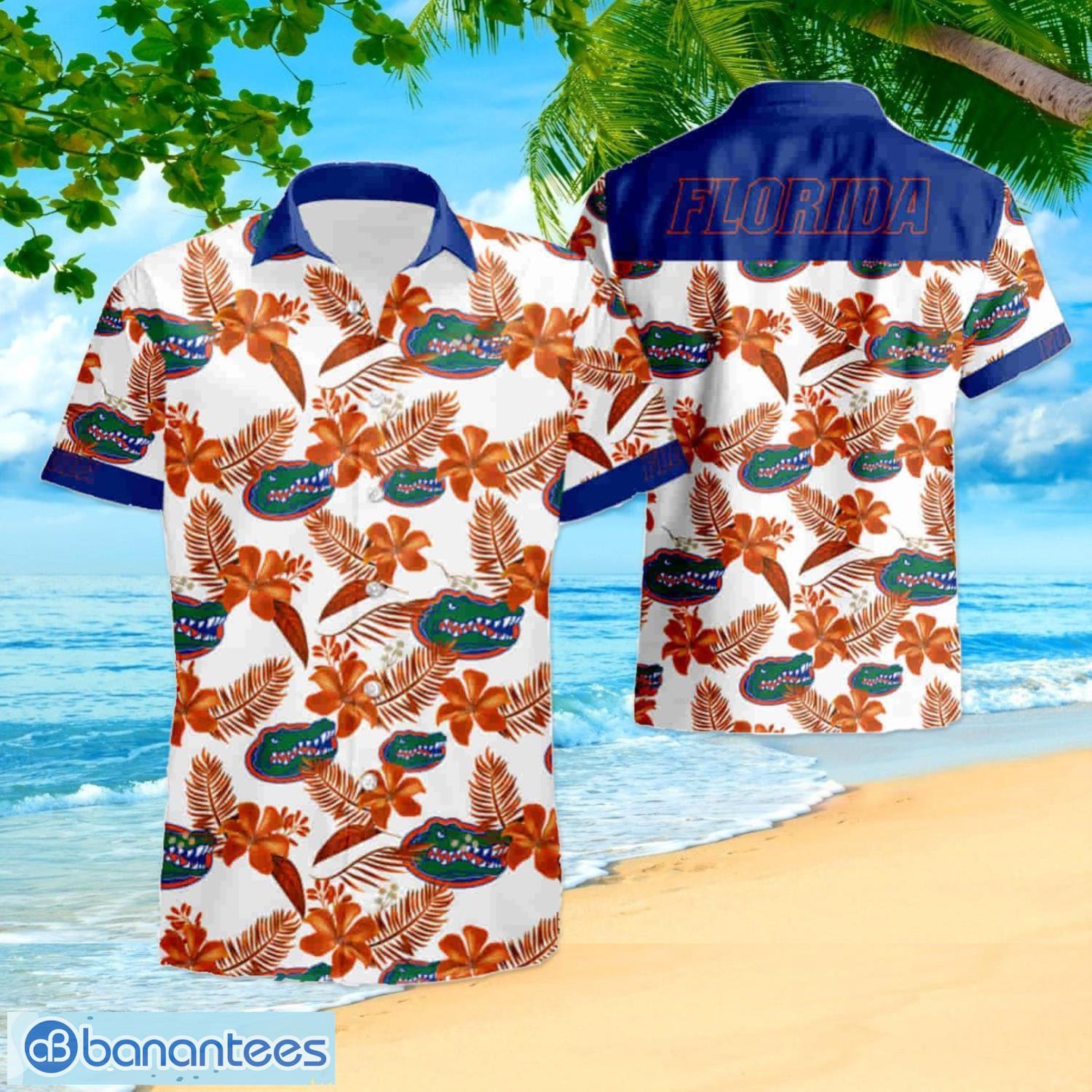 NFL Miami Dolphins 3D Flowers Leaf Hawaiian Shirt Summer Hot Gift