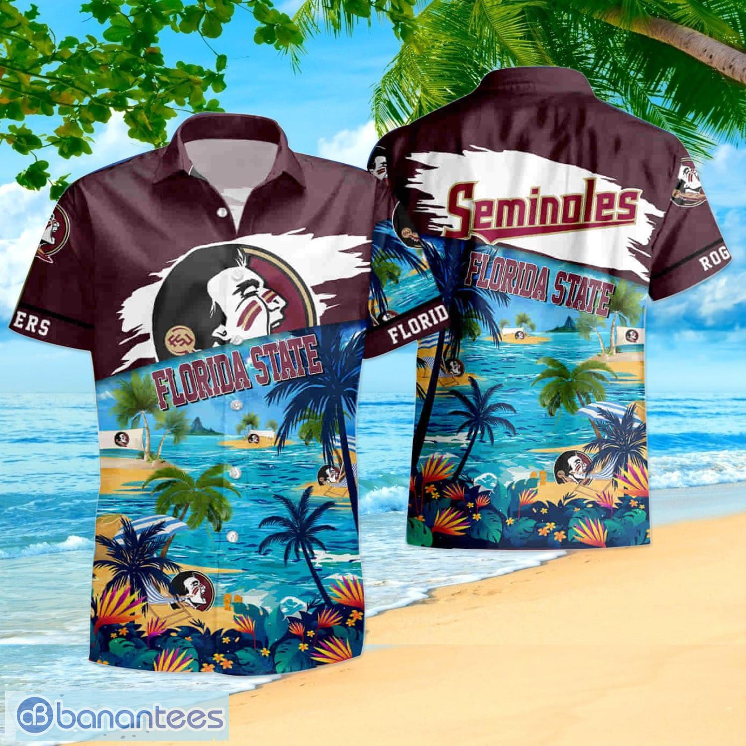 Florida State Seminoles NCAA Flower Hawaiian Shirt - Growkoc