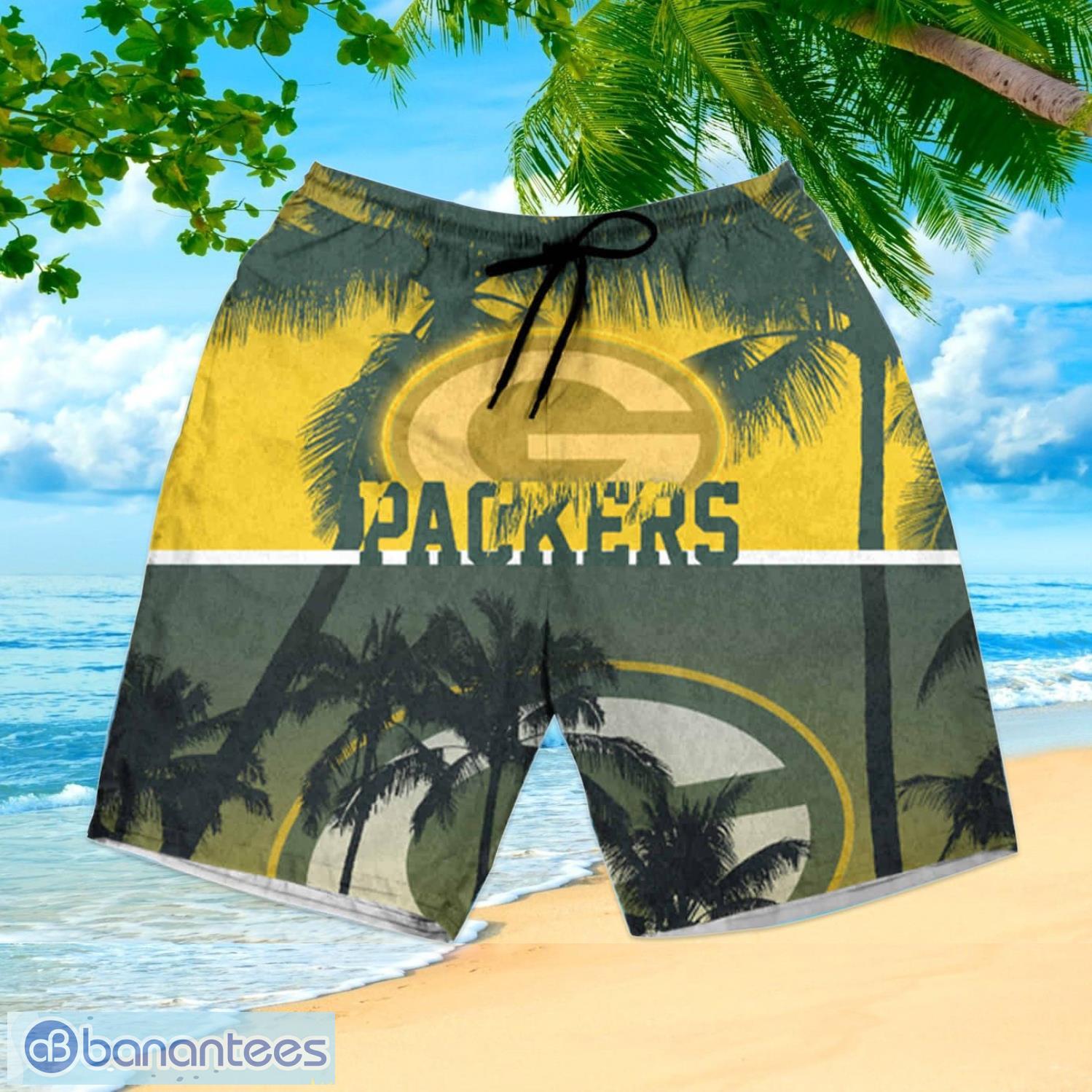 Packers Pattern Rose Flower Hawaiian Shirt - Tagotee