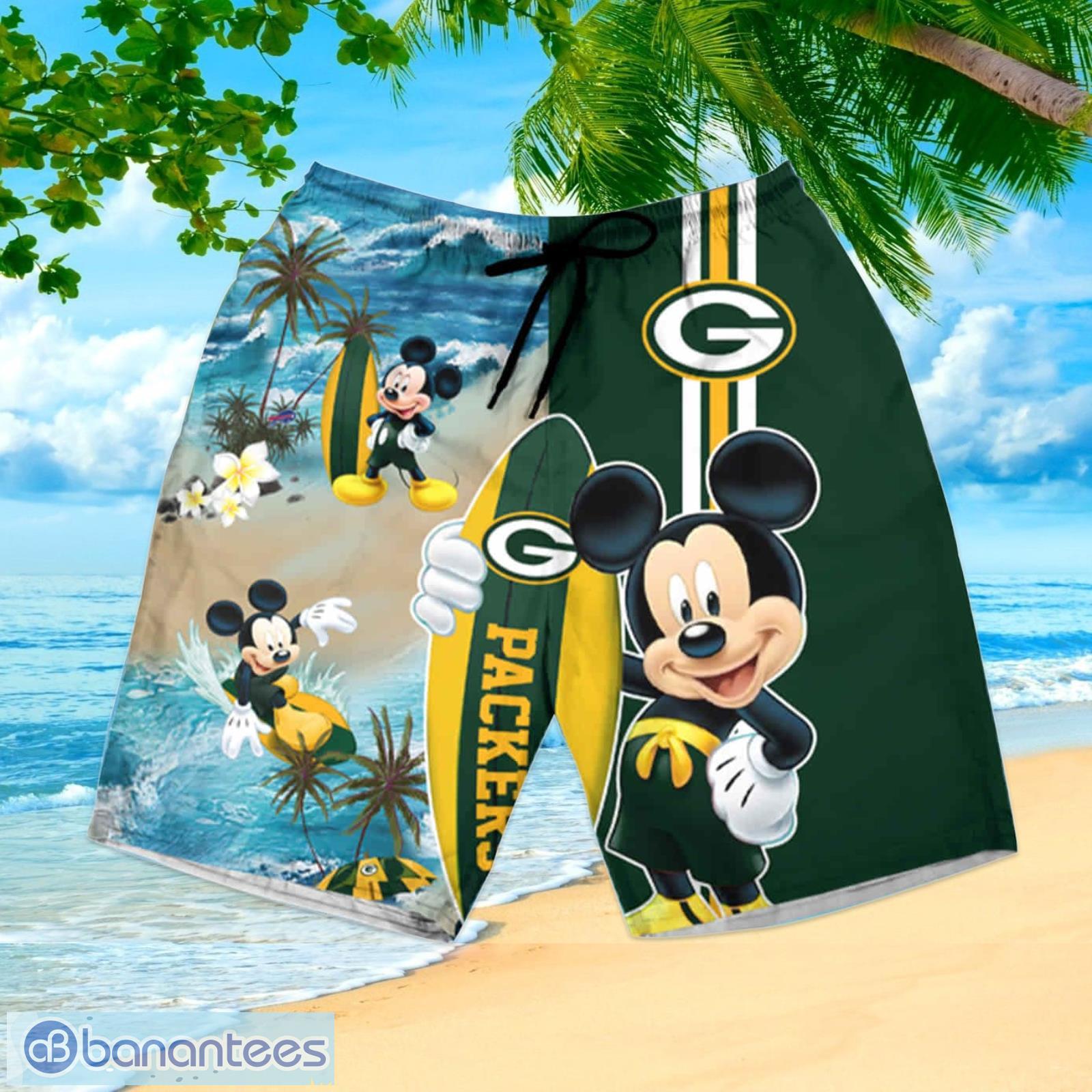 Green Bay Packers Nfl Football Hawaiian Shirts Summer Hawaiian Shirt And  Shorts - Banantees