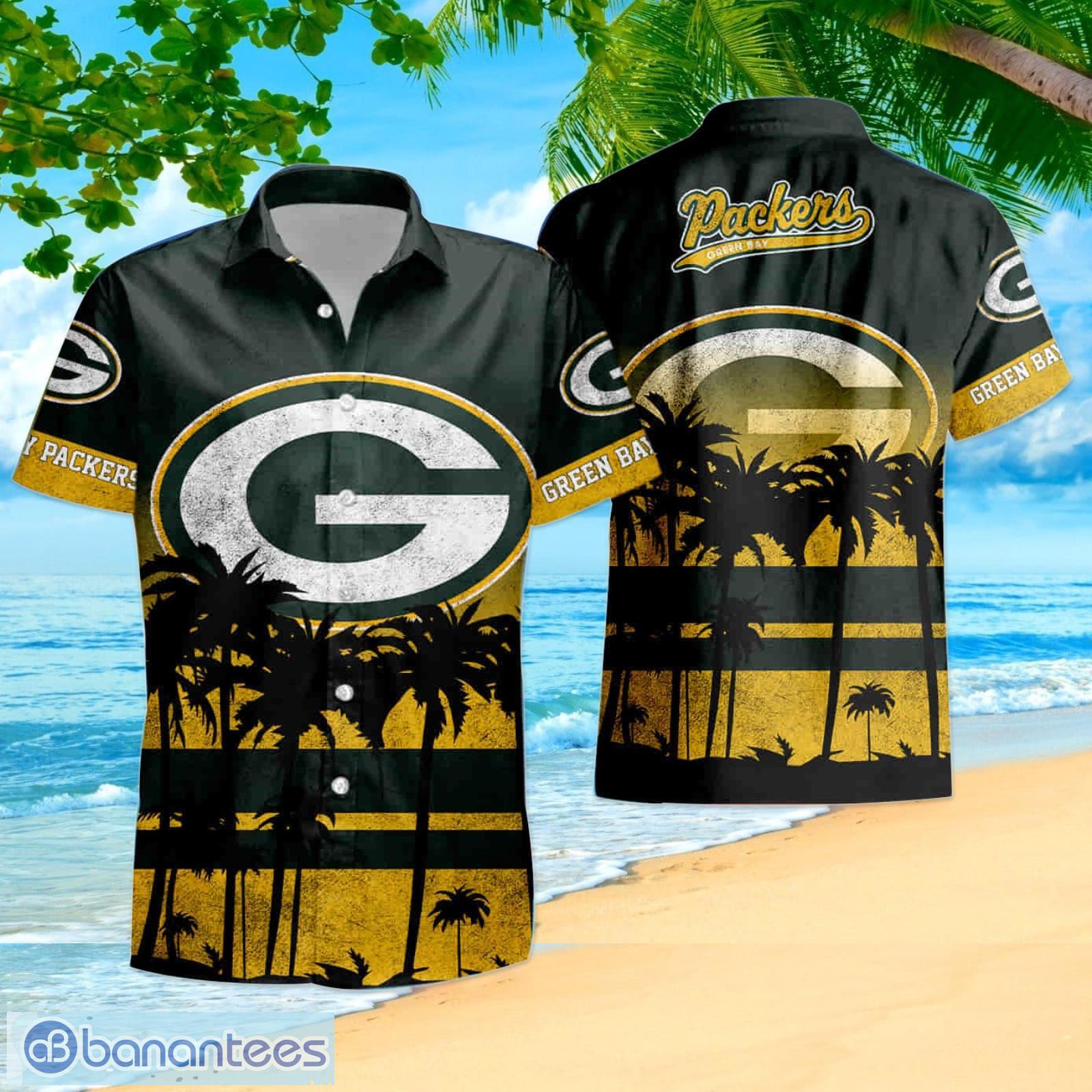 Green Bay Packers 3D Hawaiian Shorts style summer Gift For Mens - Banantees