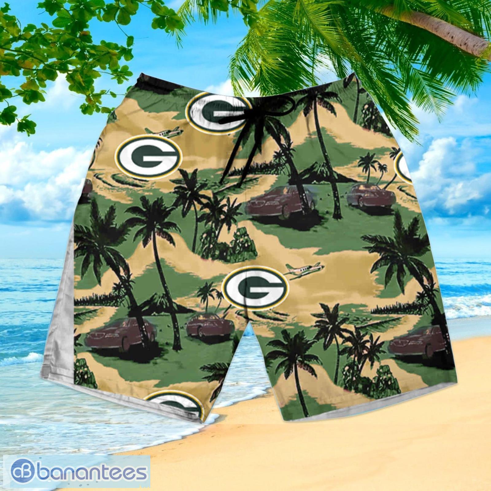 Green Bay Packers Nfl Tommy Bahama Summer Hawaiian Shirt And