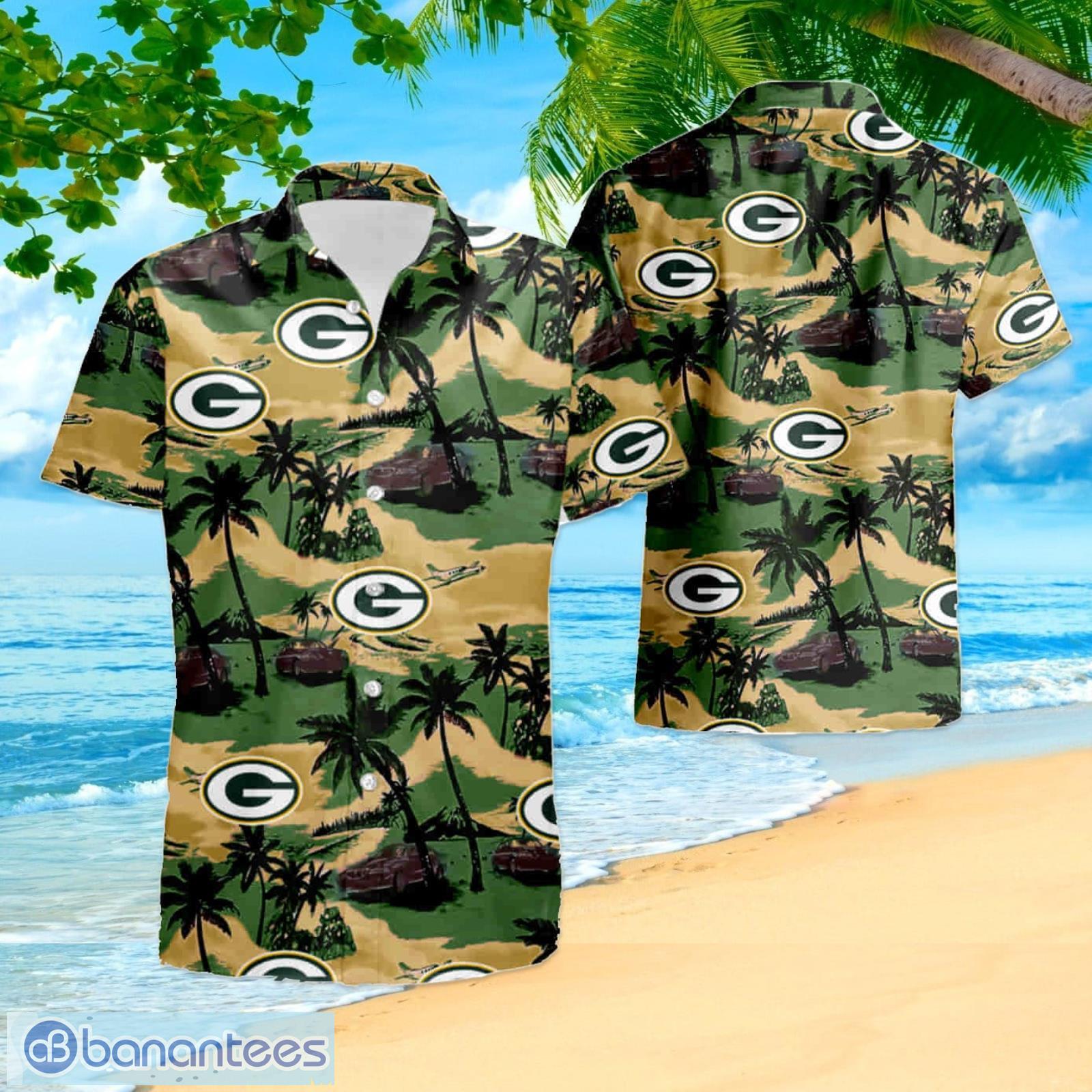 Green Bay Packers Nfl Tommy Bahama Summer Hawaiian Shirt And