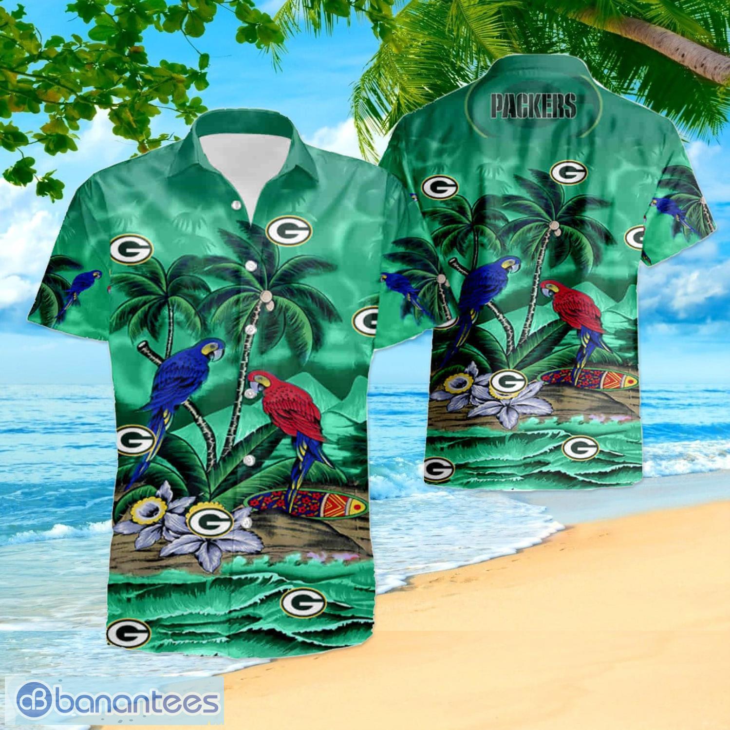 Green Bay Packers Beach Shirt Men And Women Gift Hawaiian Shirt