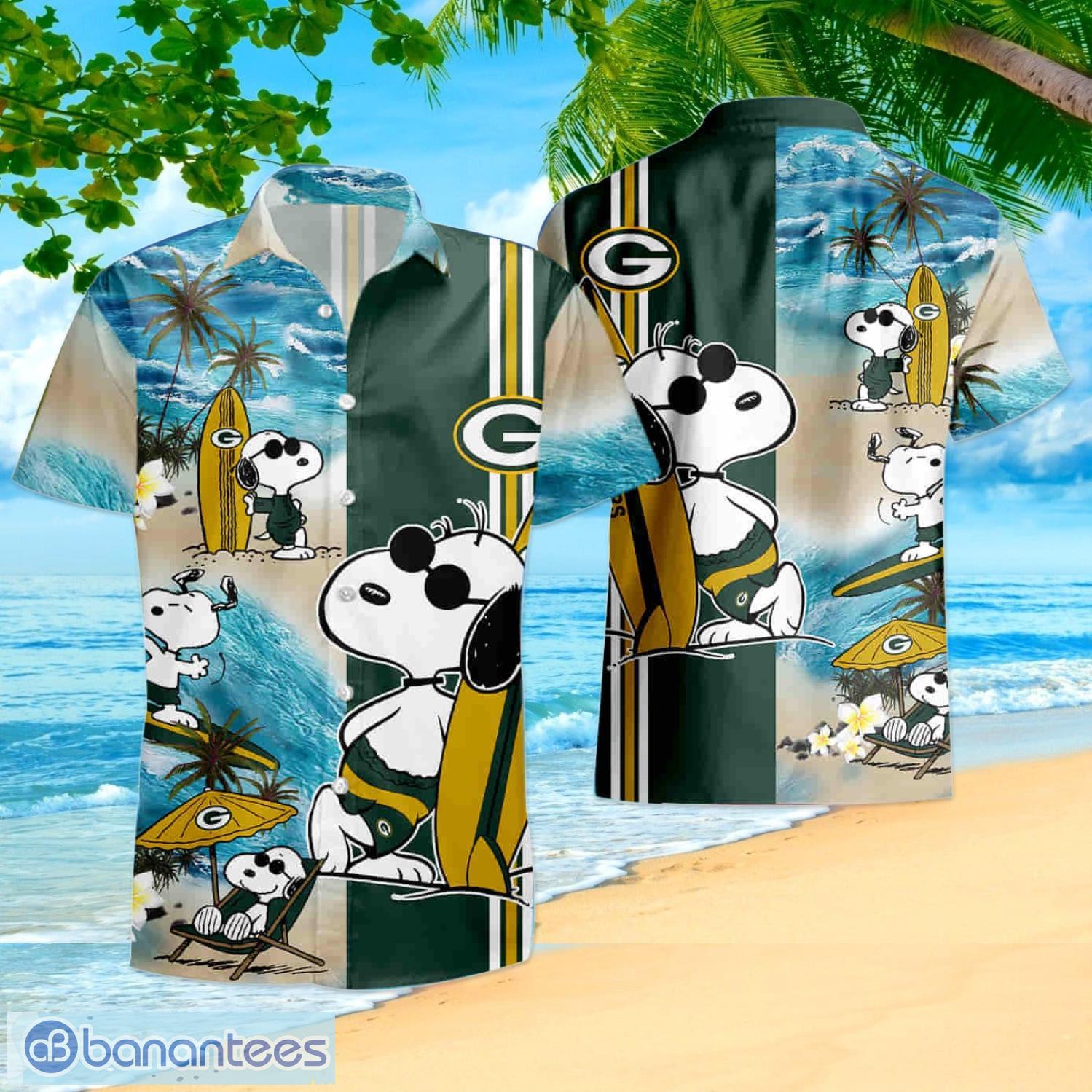 Green Bay Packers 3D Hawaiian Retro NFLTropical Beach Men And Women For  Fans Gift - Banantees