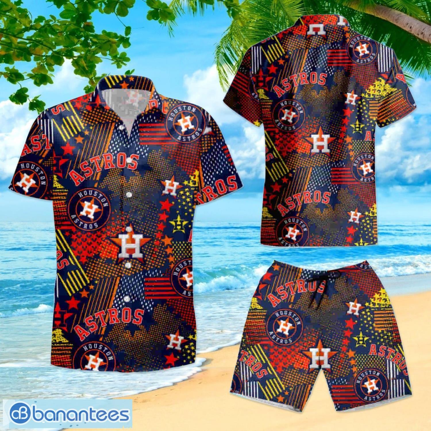 Houston Astros Mlb Summer Hawaiian Shirt And Shorts - Banantees