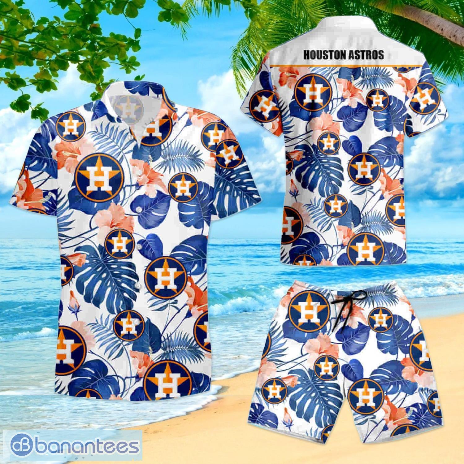 Houston Astros Hawaiian Shirt And Shorts Summer Gift For Fans - Banantees