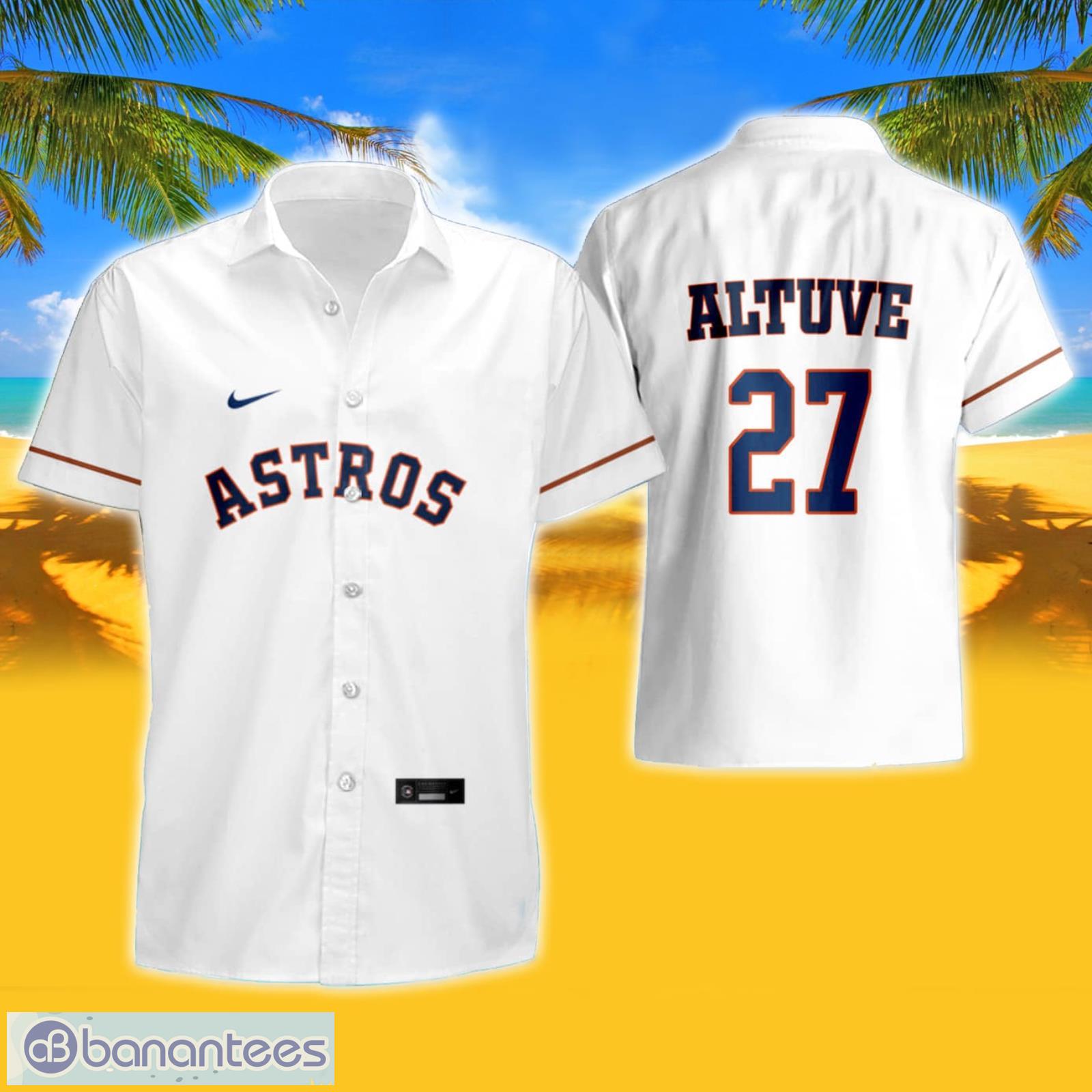 Houston Astros Baseball Jersey 3d All Over 2023 Summer Hawaiian Shirt And  Shorts - Banantees
