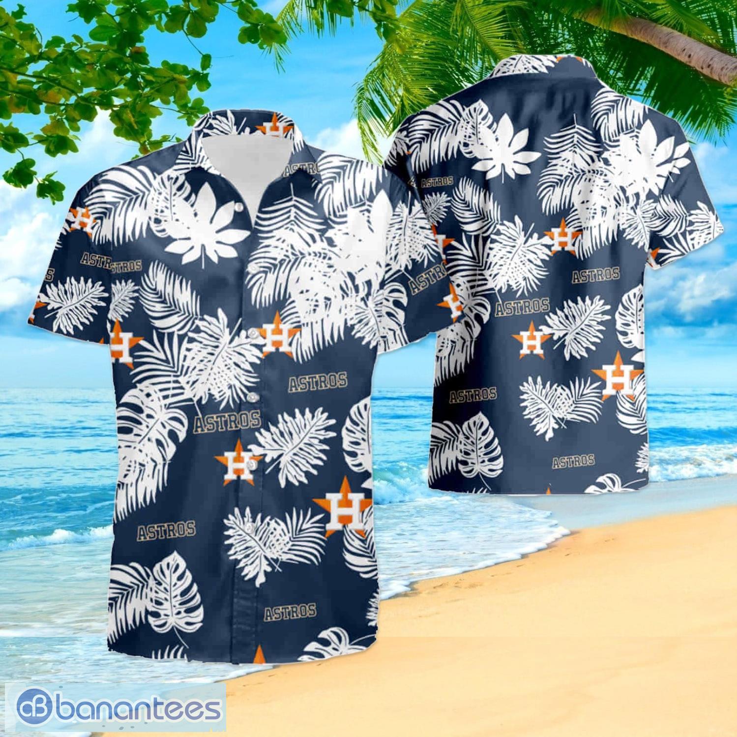 Houston Astros Tropical Flower Hawaiian Shirt And Shorts Best Gift For  Summer Vacation - Banantees