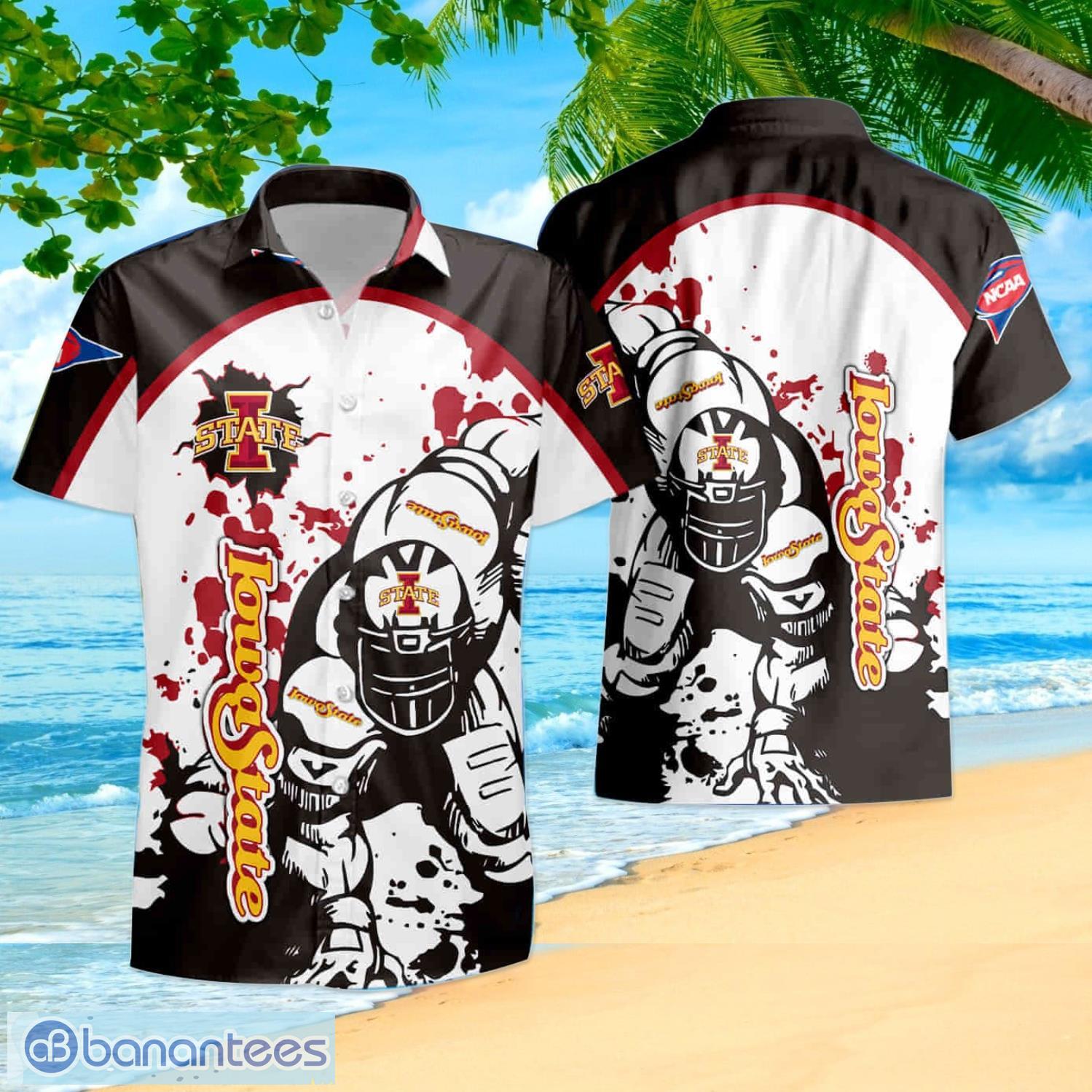 Short 3: NFL Chicago Bears Hawaiian Shirt, Short Style - Trendy Aloha