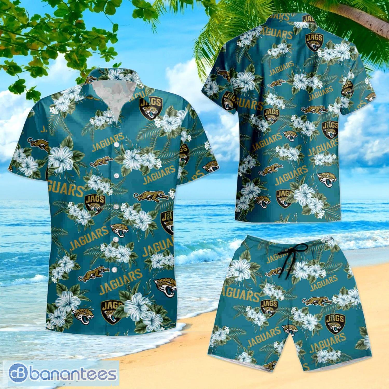 Jacksonville Jaguars NFL Tropical Summer Gift Hawaiian Shirt And Shorts -  Banantees