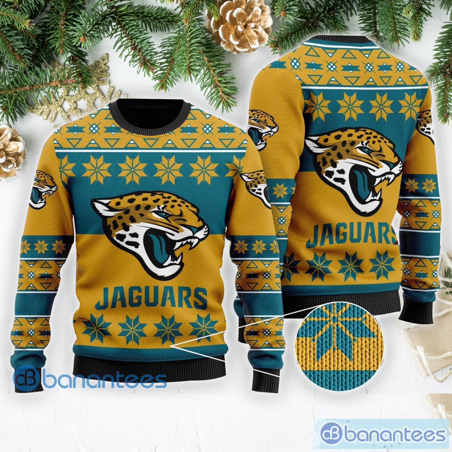 jacksonville jaguars christmas sweater