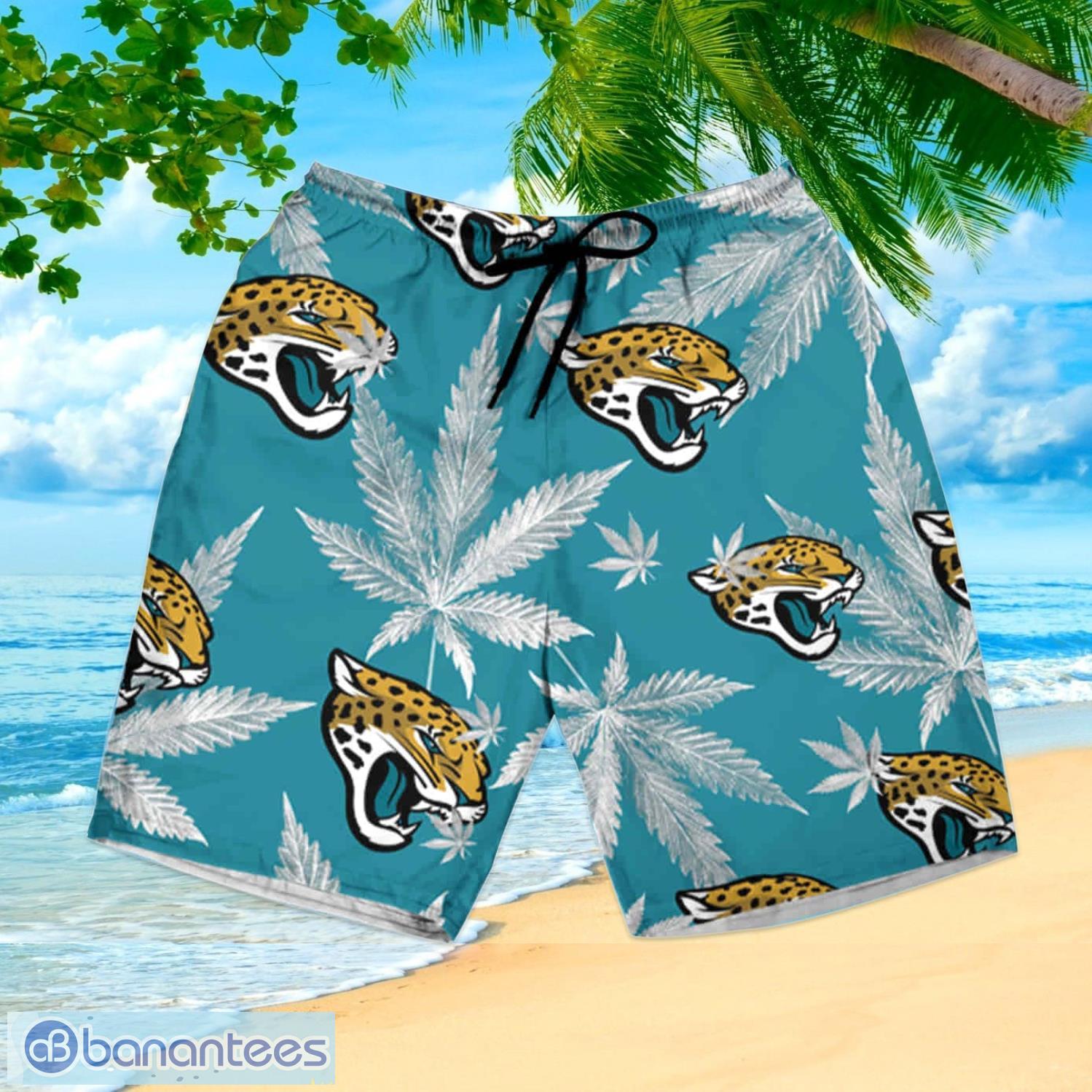 Nfl Jacksonville Jaguars Teal Flower Trendy Hawaiian Shirt V2 Aloha Shirt -  Trendy Aloha