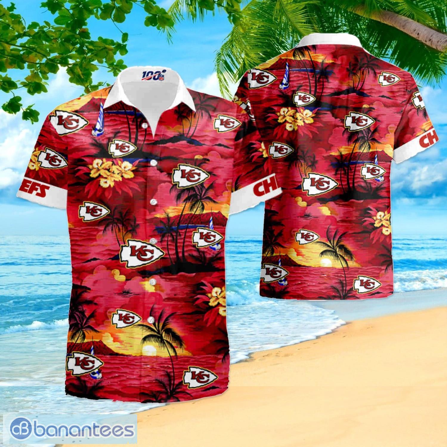 Chiefs Hawaiian Shirt Kansas City Chiefs Tropical Summer Custom