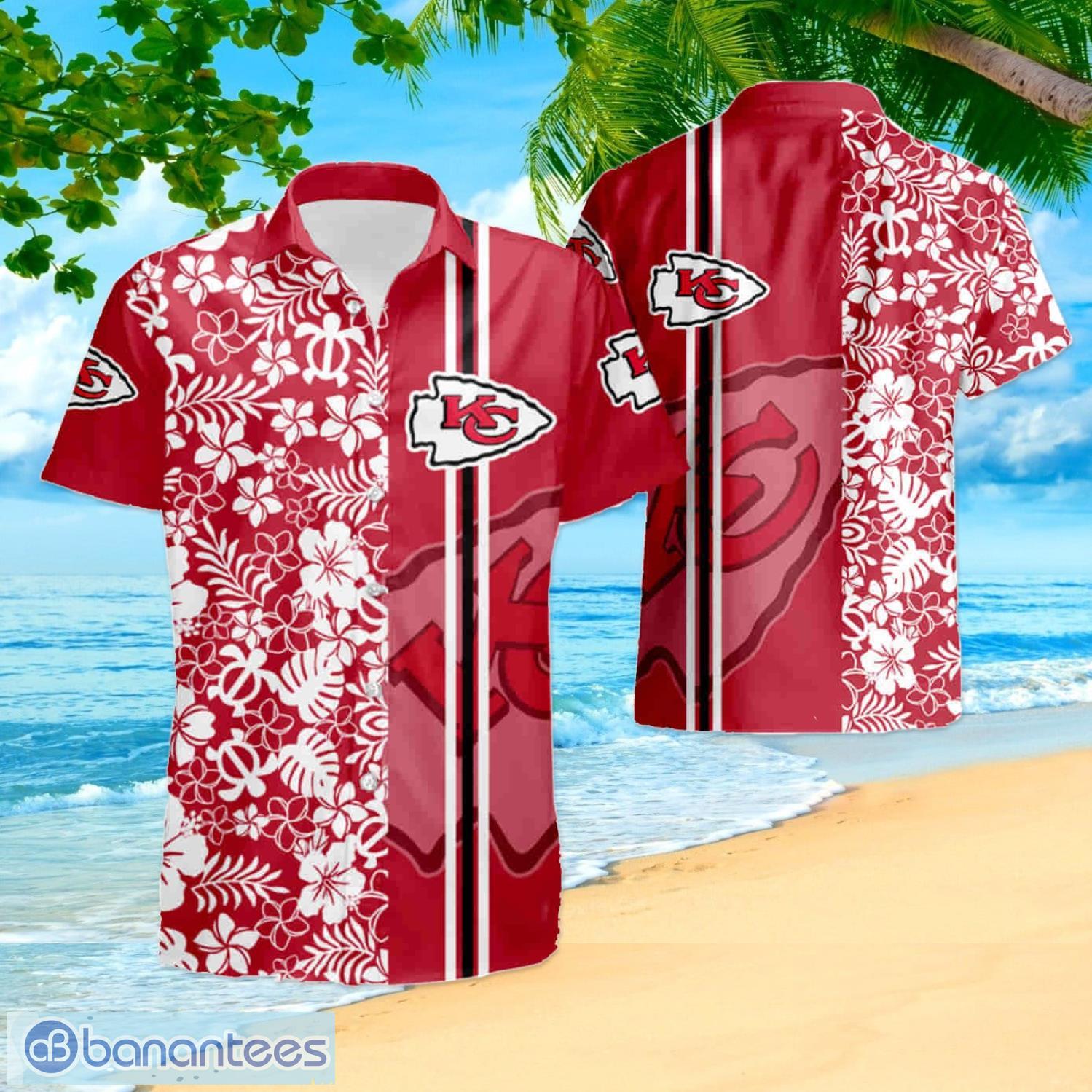 Chiefs Hawaiian Shirt Kansas City Chiefs Floral Hawaiian Shirt