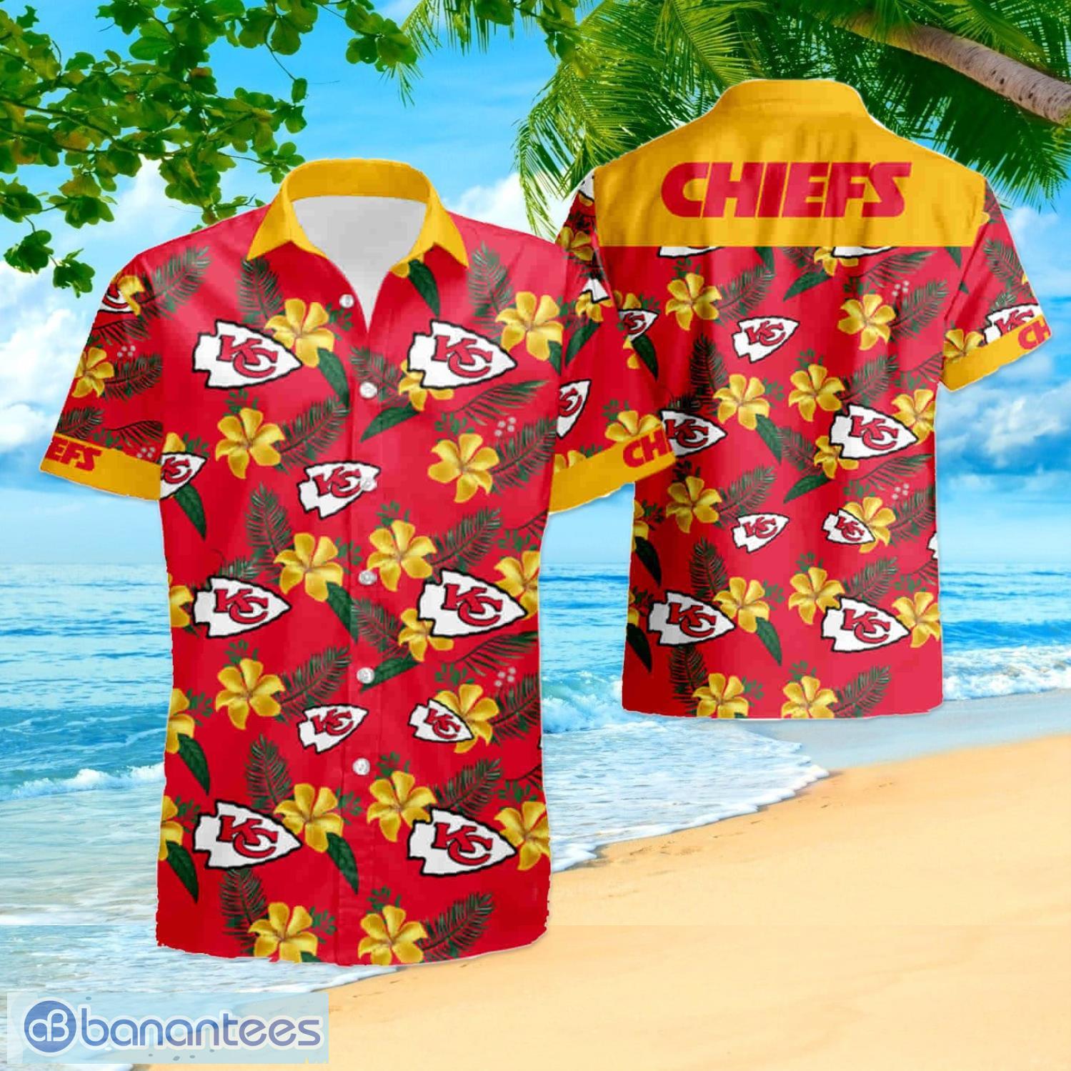 Kansas City Chiefs Hawaiian Button Up Shirt