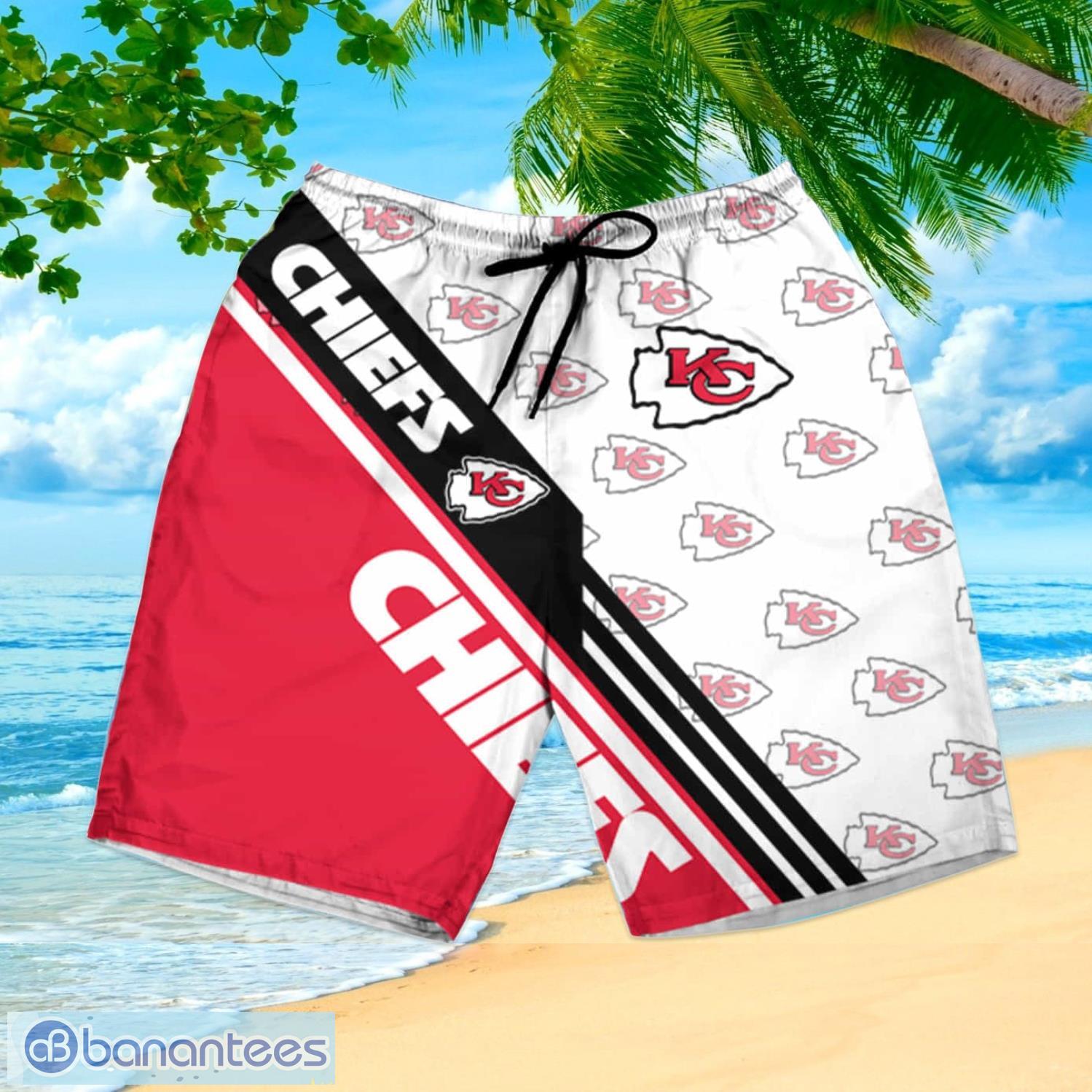 Kansas City Chiefs NFL Hawaiian Shirt And Shorts Summer Vacation