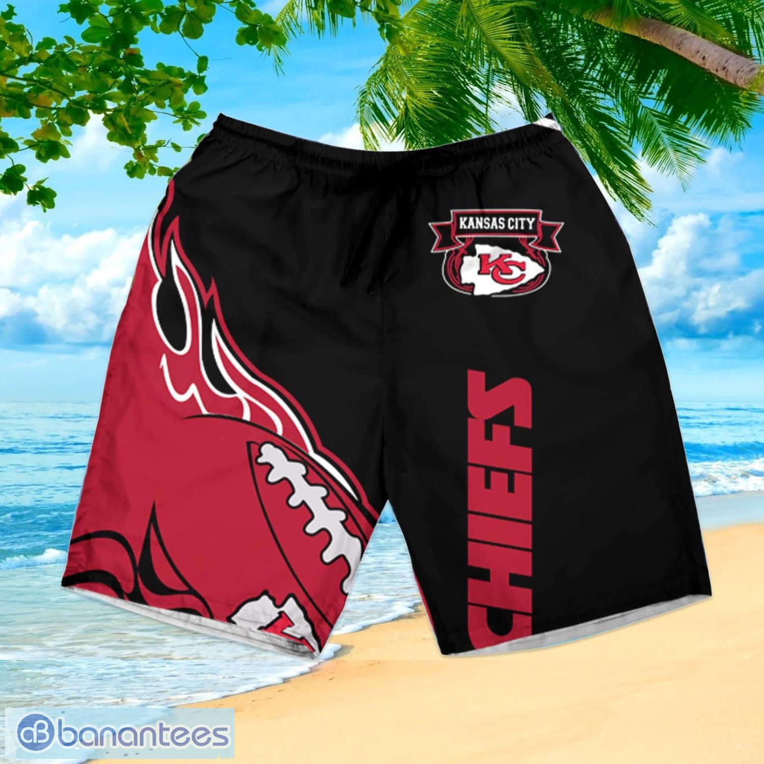 Kansas City Chiefs Nfl Halloween Gift Summer Hawaiian Shirt And Shorts -  Banantees