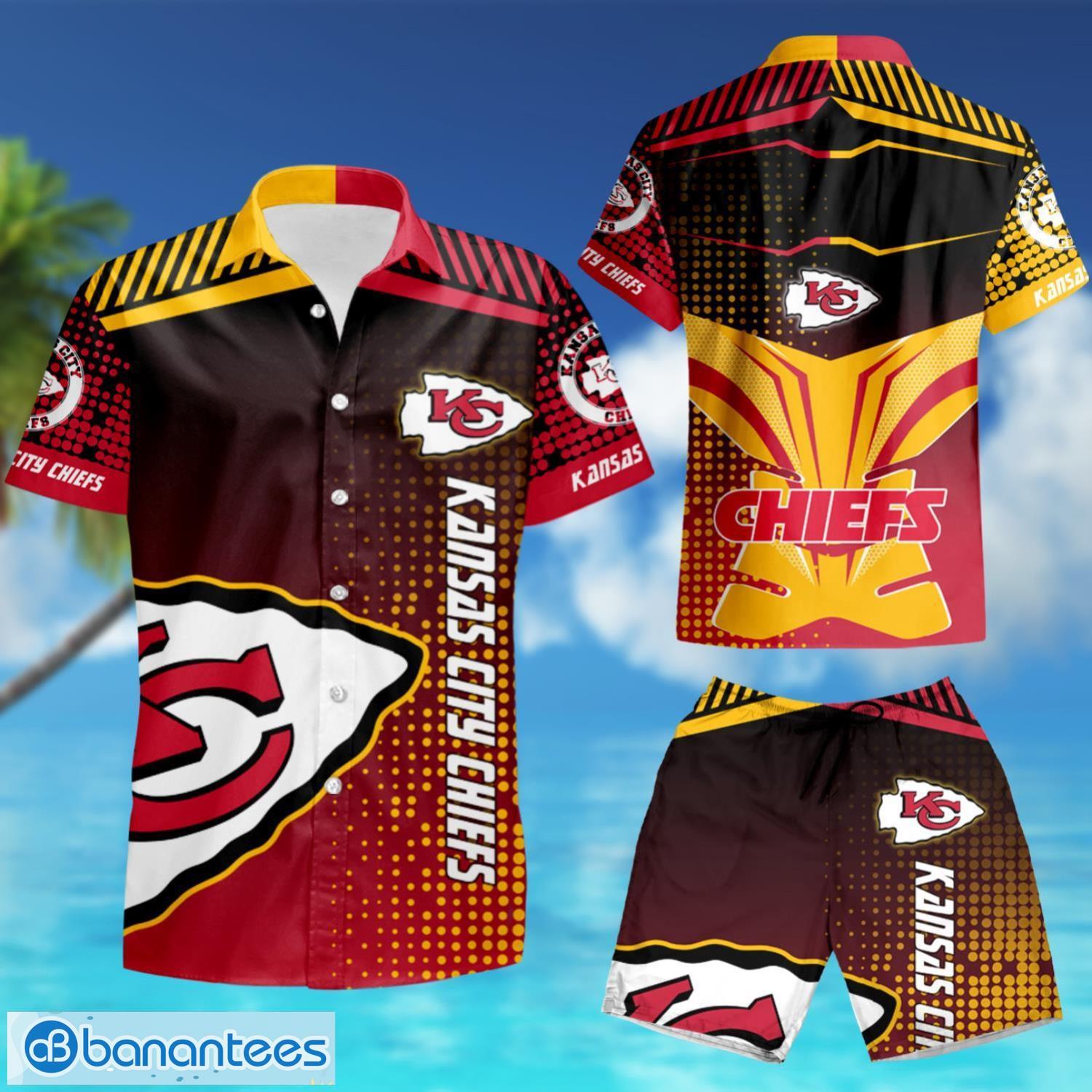 Kansas City Chiefs NFL Personalized Hawaiian Shirt Hot Design For Fans