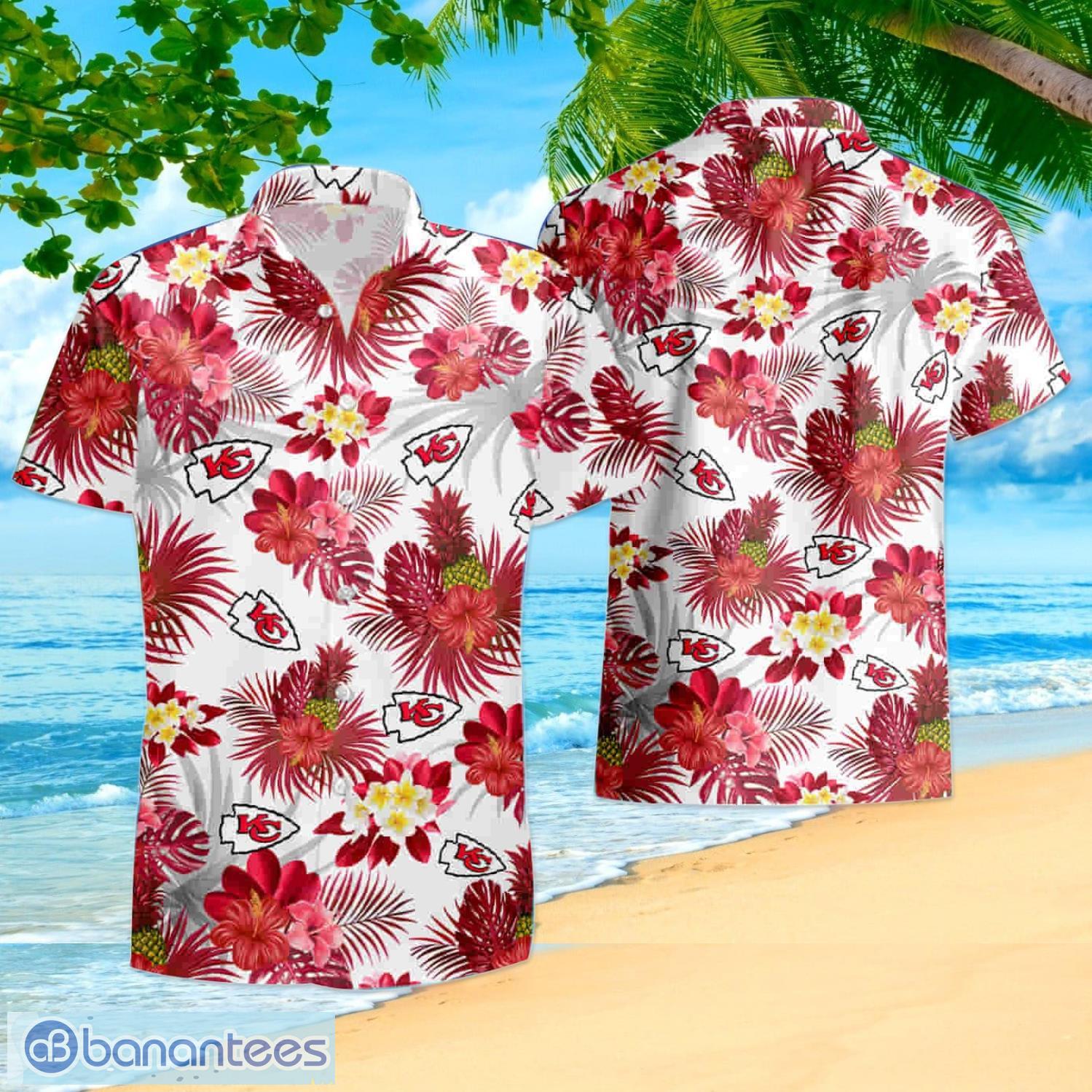 Kansas City Chiefs Pineapple Hibiscus Hawaii Summer Hawaiian