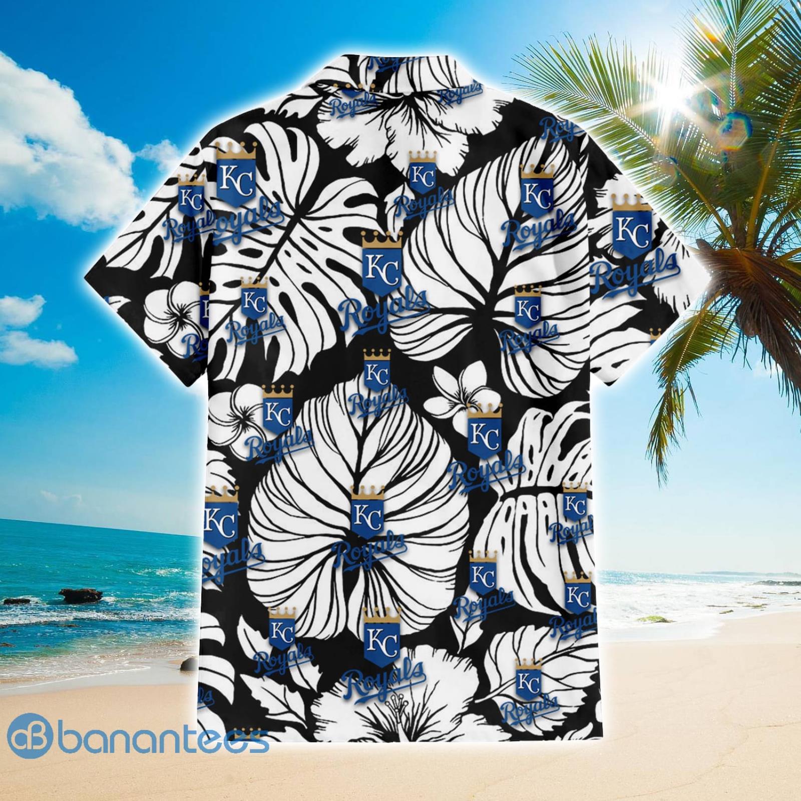 Kansas City Royals 3D Hawaiian Shirts flower summer gift for fans