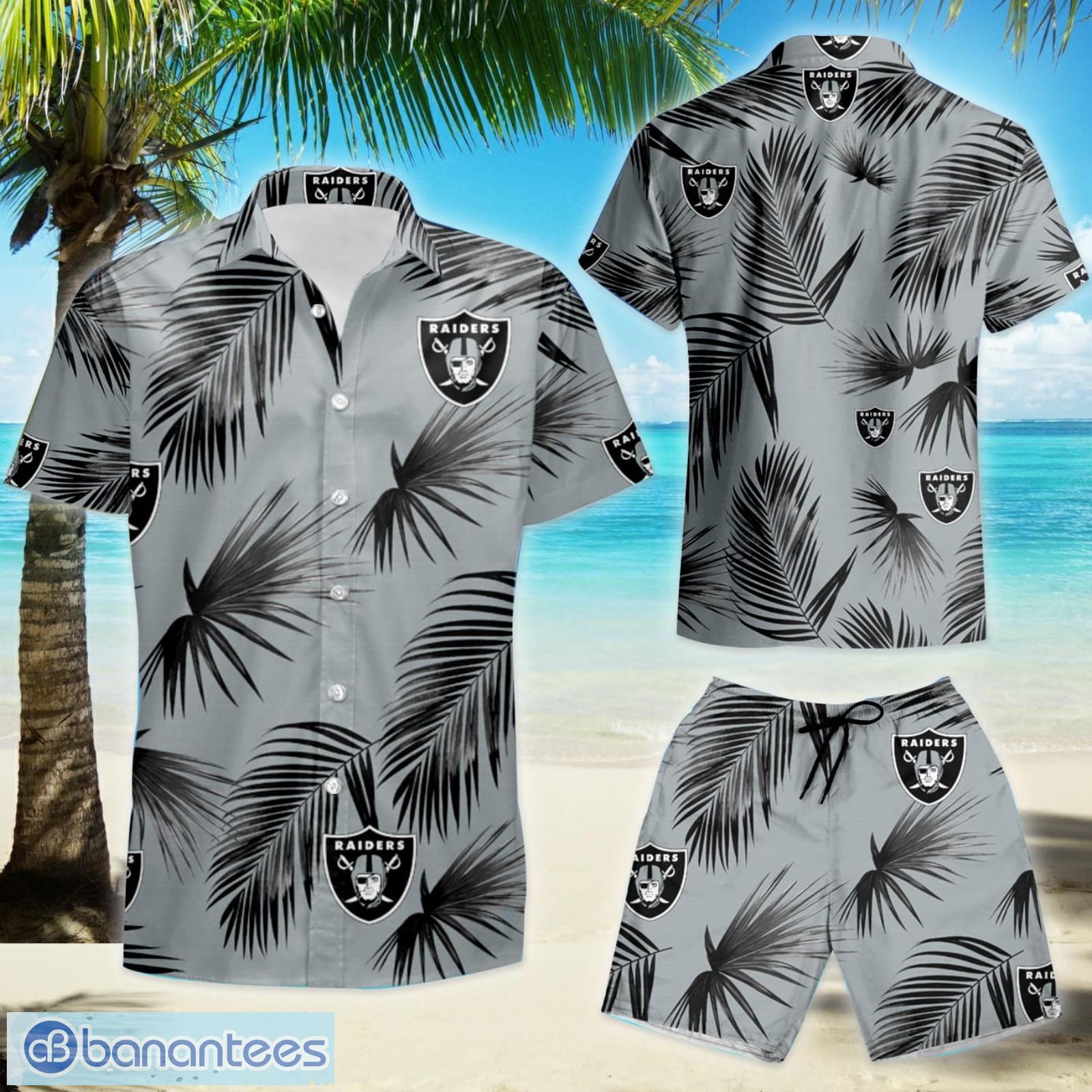 Las Vegas Raiders NFL Football 3D Hawaiian Shirt And Shorts For