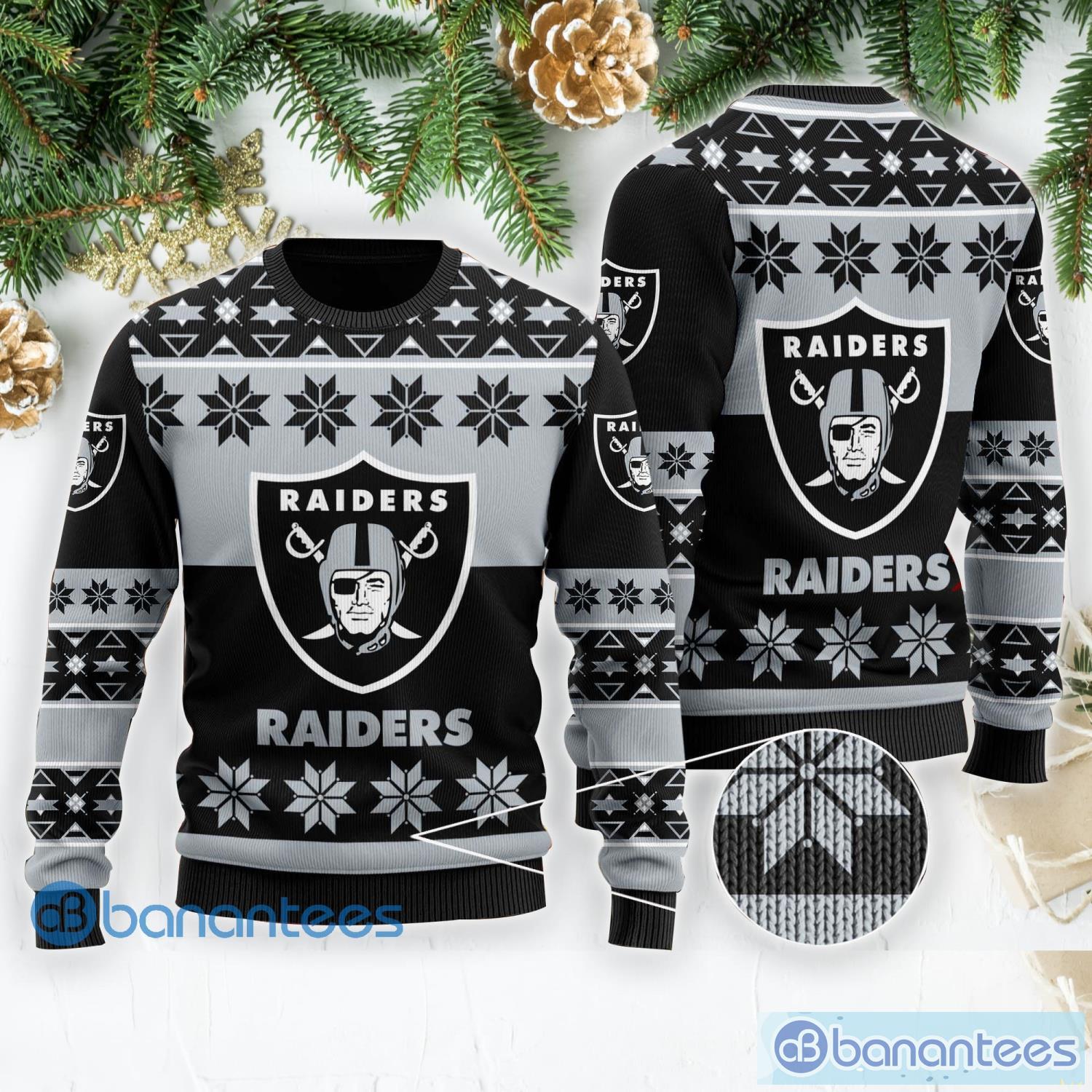 raiders christmas sweatshirt