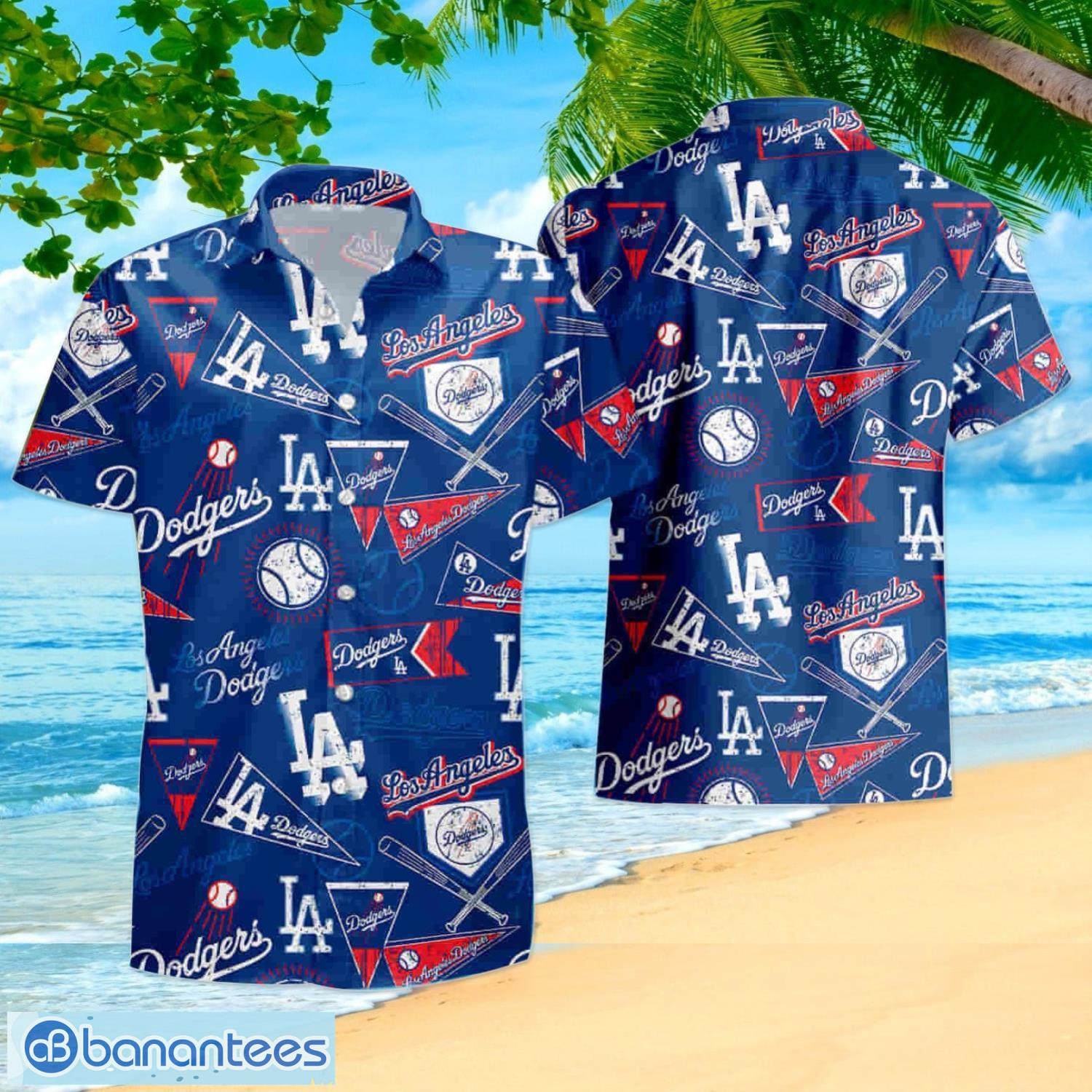 MLB Los Angeles Angels Logo Hot Hawaiian Shirt Gift For Men And Women Color  White - Banantees