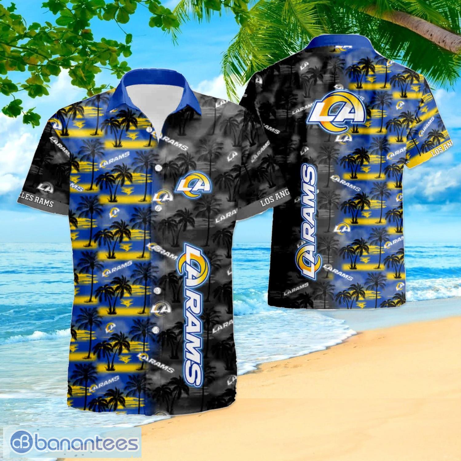 HOT Los Angeles Rams NFL Summer Hawaiian Shirt And Shorts