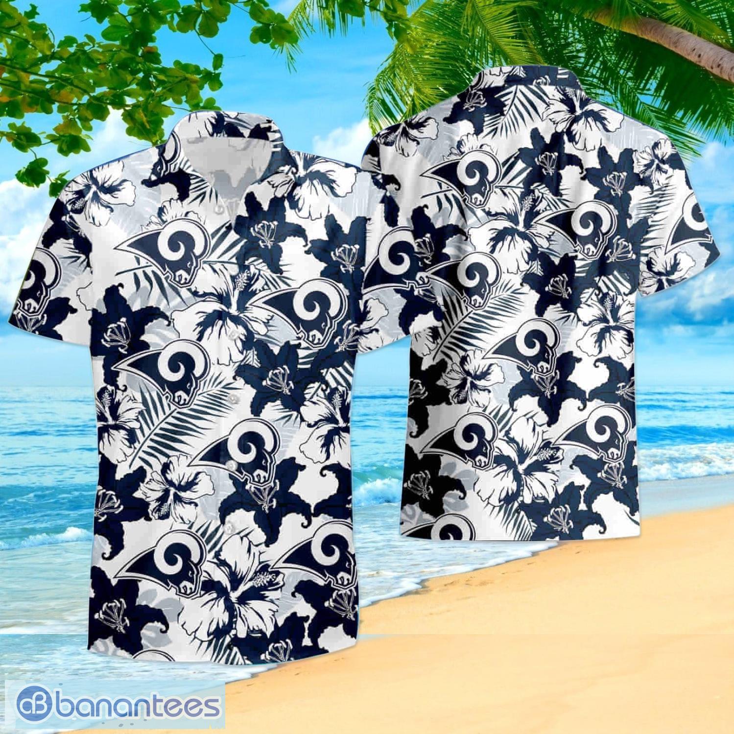 Nhl Los Angeles Rams Hawaiian Shirt And Shorts Summer Vacation Gift -  Banantees