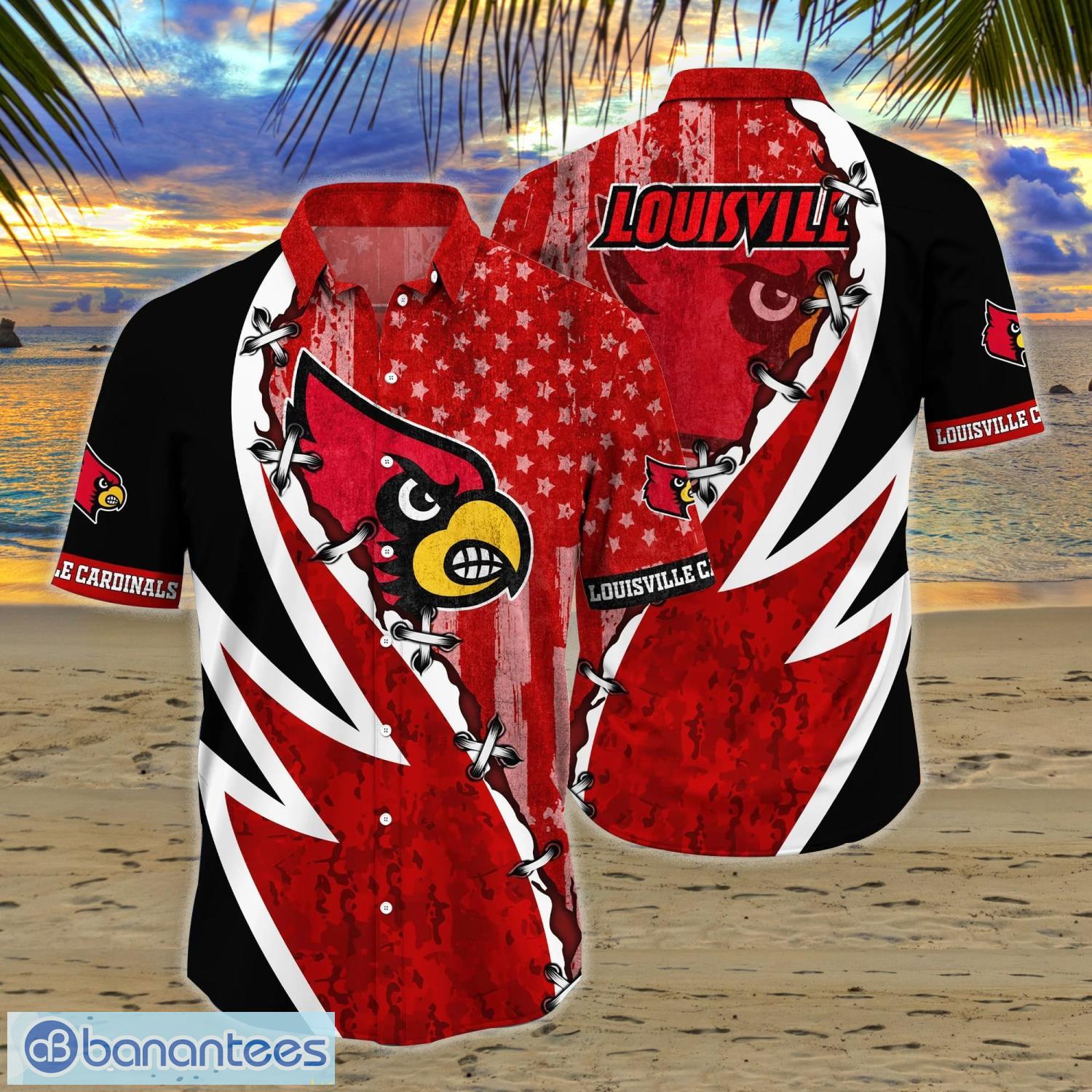 TRENDING] Louisville Cardinals Hawaiian Shirt, New Gift For Summer