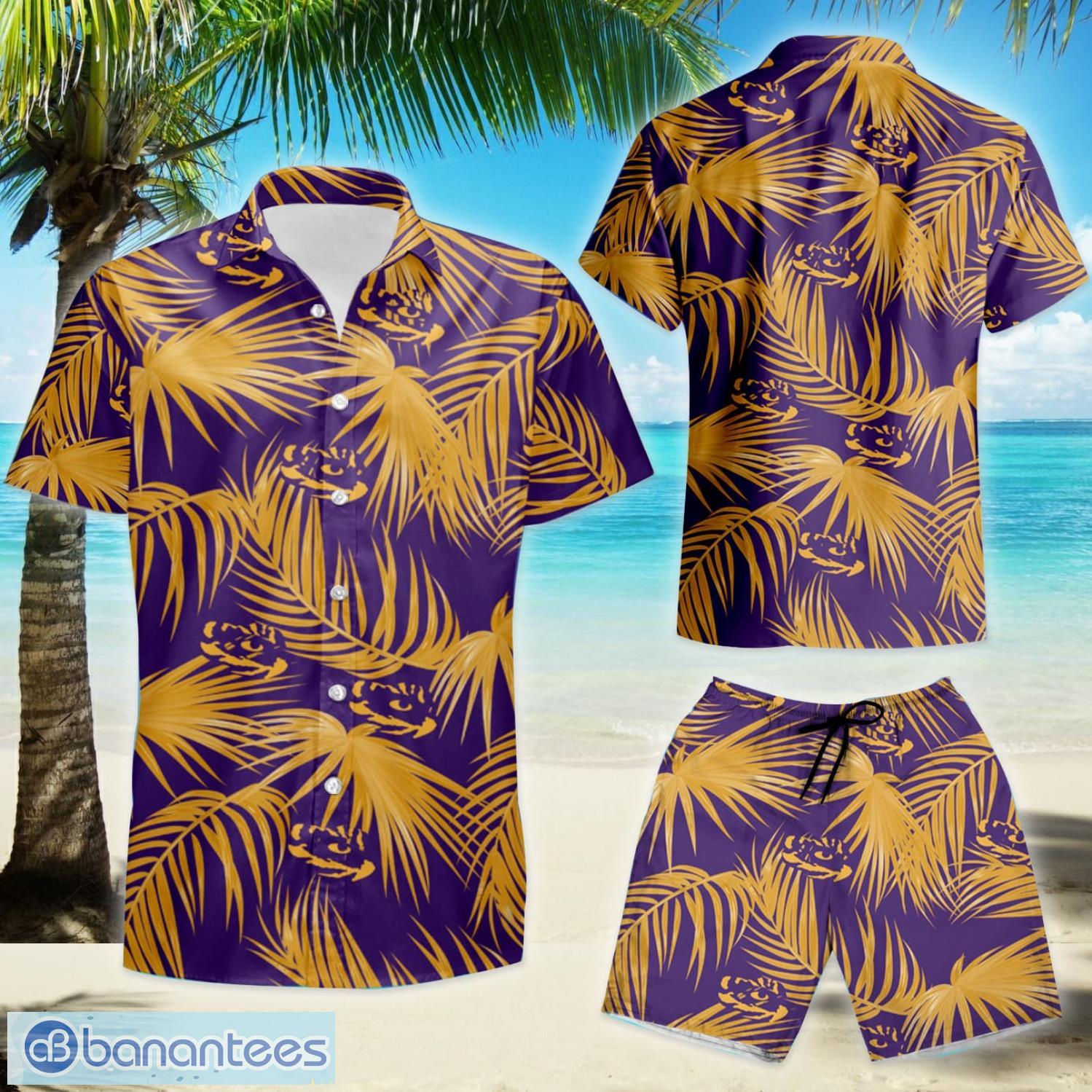 Minnesota Vikings NFL Short Sleeve Aloha Hawaiian Shirt And Shorts Beach  Gift - Banantees