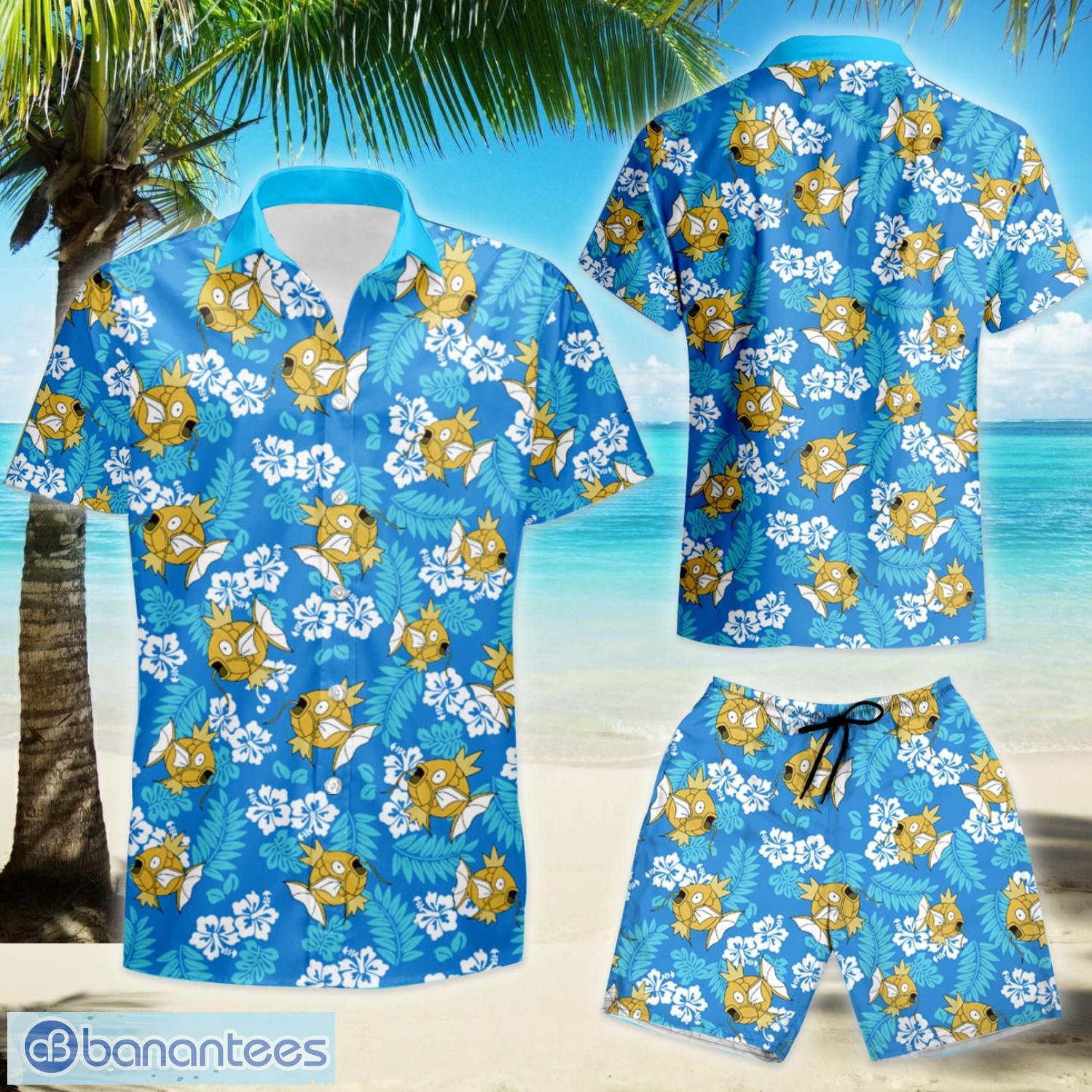 Pikachu Summer Vacation Hawaiian Shirt - Jolly Family Gifts