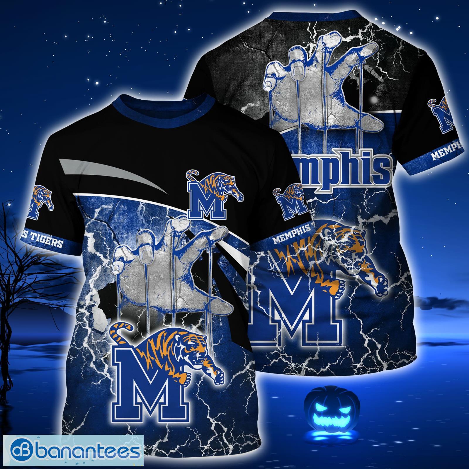 Memphis Tigers Shop Champion Teamwear 3D Unisex T Shirt - Banantees