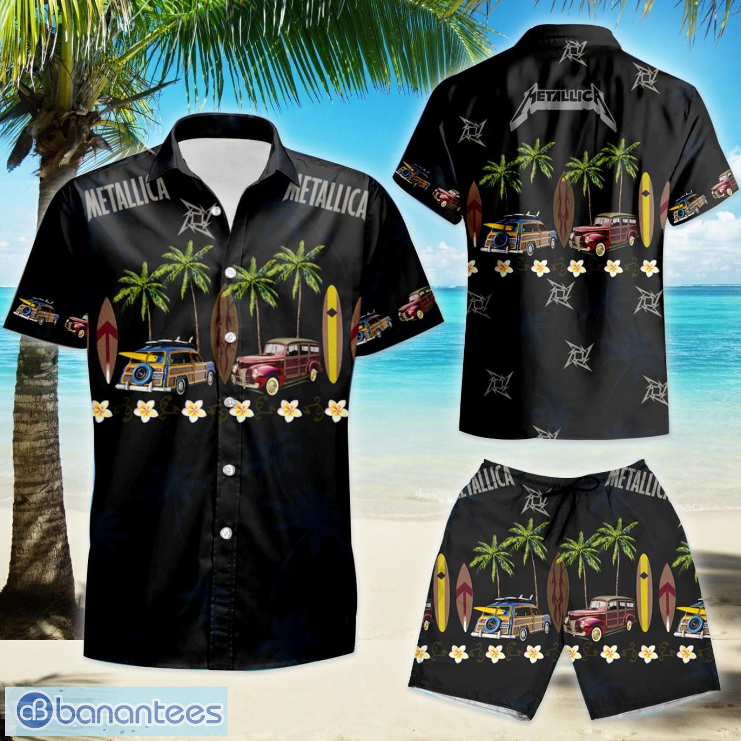 Metallica Us Summer Hawaiian Shirt And Short