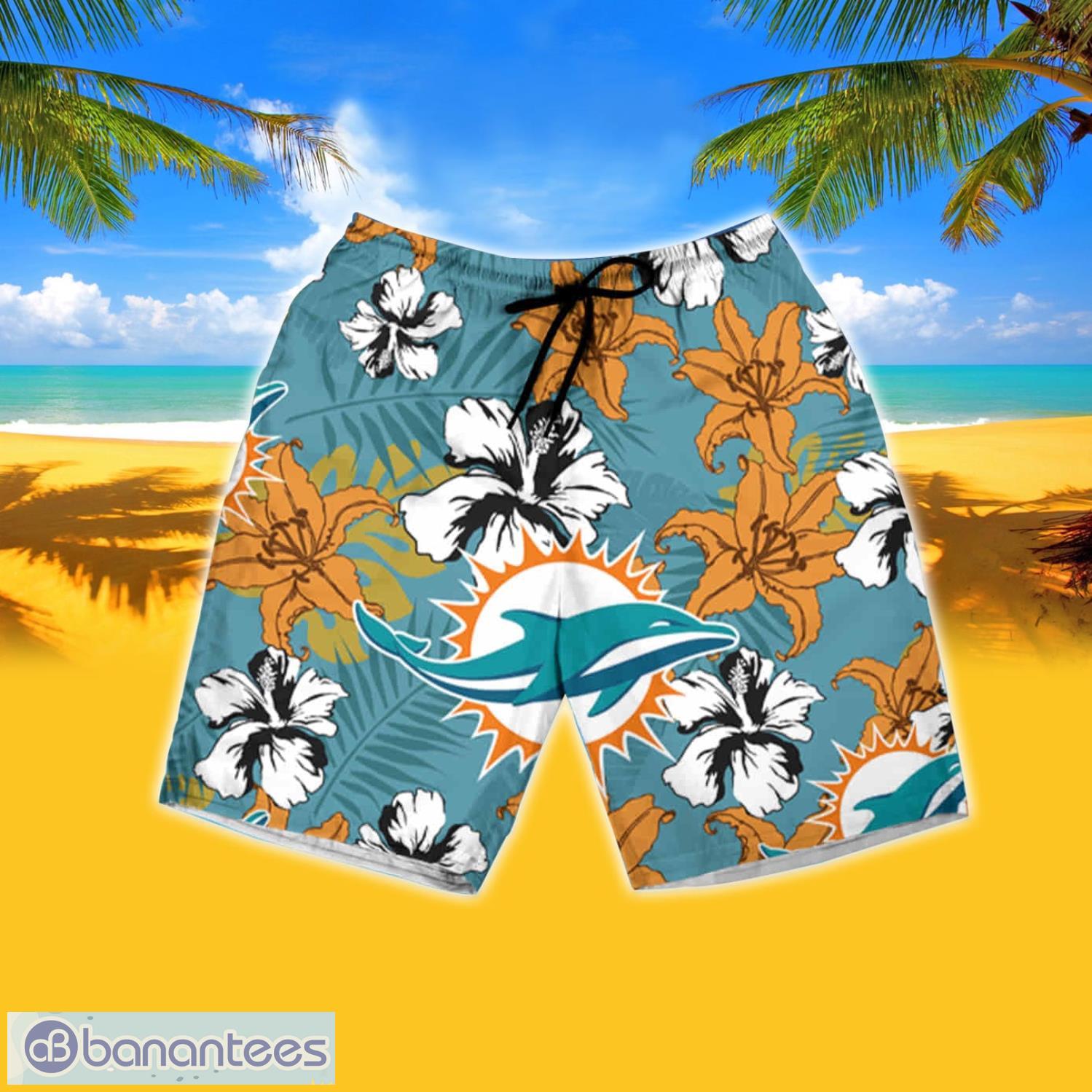 Miami Dolphins NFL Sport Hawaiian Shirt And Shorts Summer Vacation