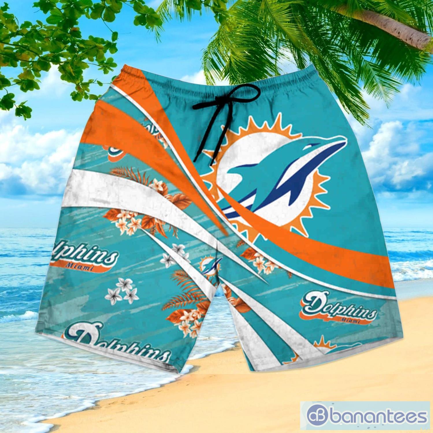 Nfl Miami Dolphins 3D Hawaiian Shirt Style Hot Summer 03 Men And Women For  Fans - Banantees