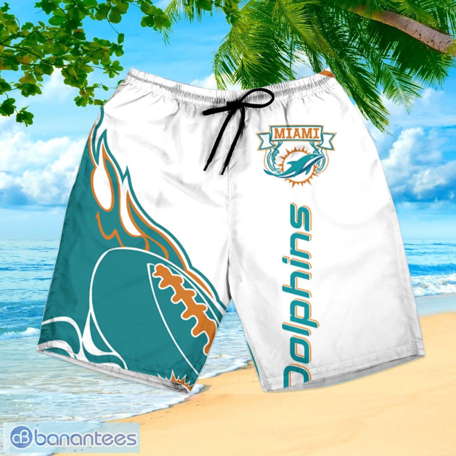 Miami Dolphins NFL Sport Hawaiian Shirt And Shorts Summer Vacation Gift -  Banantees